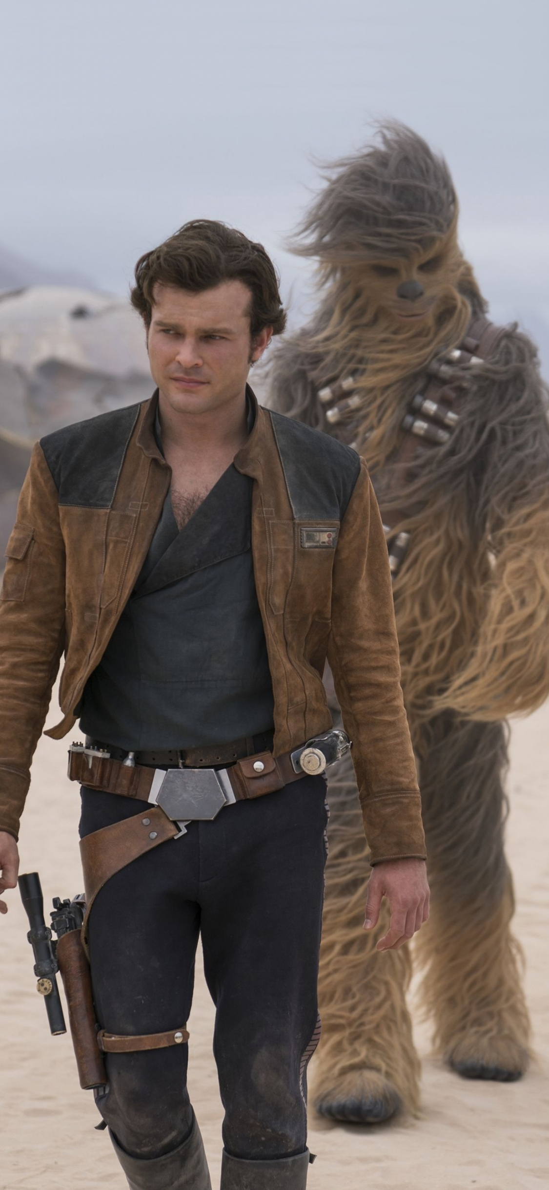 Han Solo And Chewbacca In Solo A Star Wars Story Wallpapers