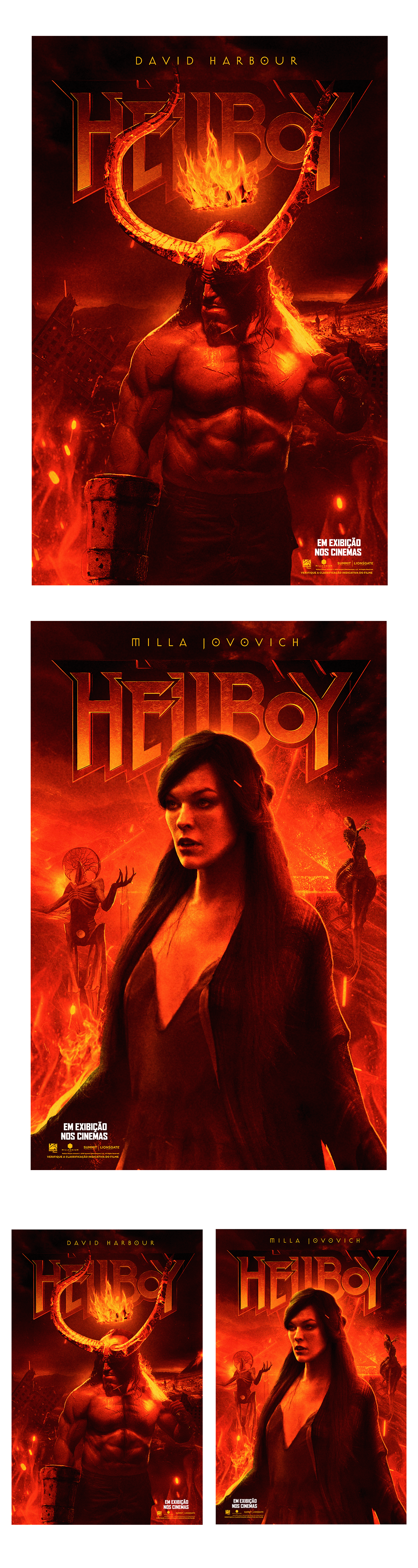 Hellboy 2019 Keyart Wallpapers