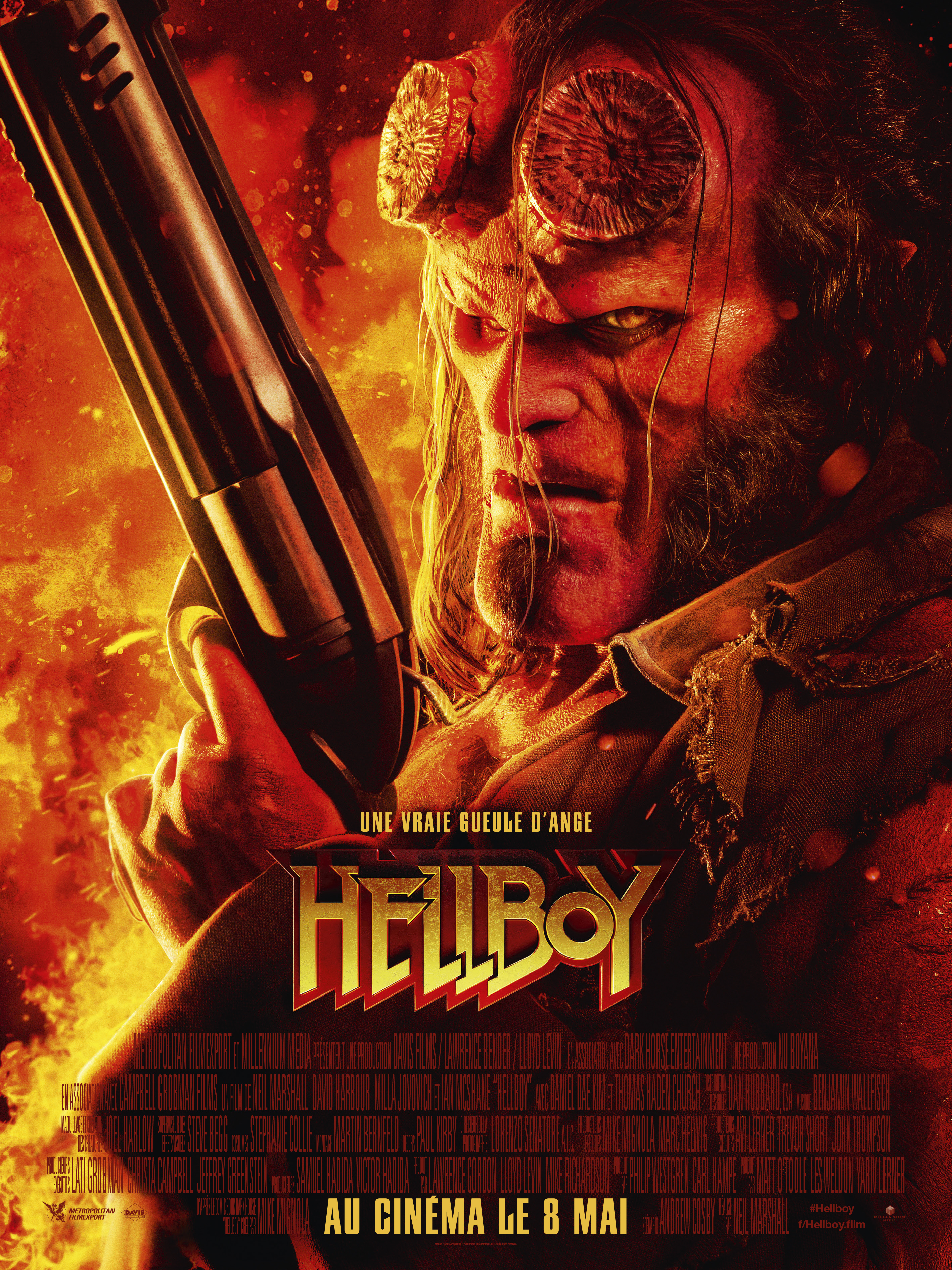 Hellboy 2019 Movie Artwork Wallpapers