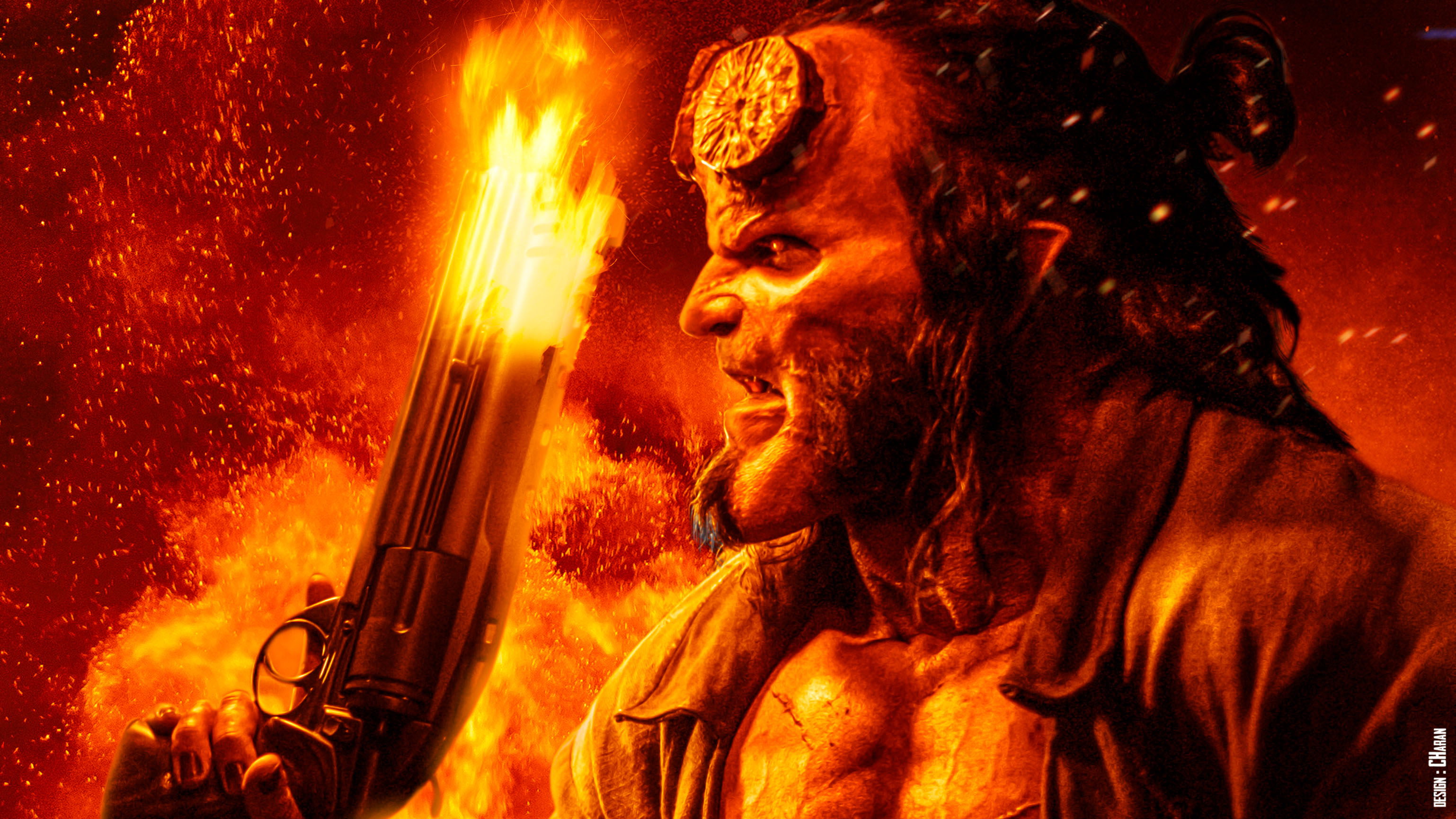 Hellboy 2019 Movie Artwork Wallpapers