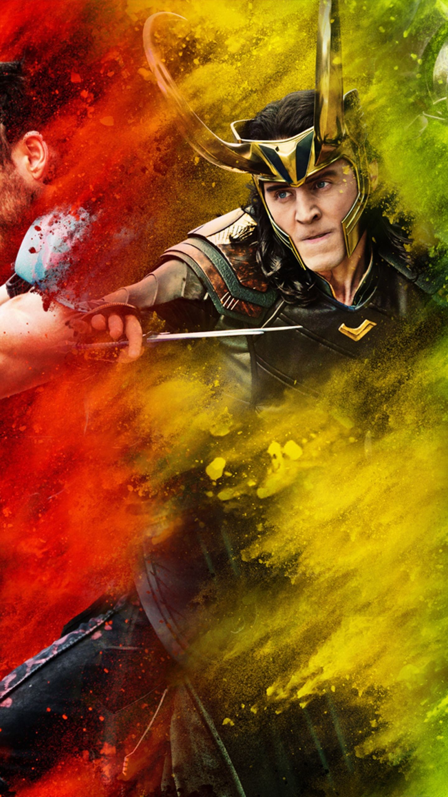 Hulk Hela Thor In Thor Ragnarok Poster Wallpapers