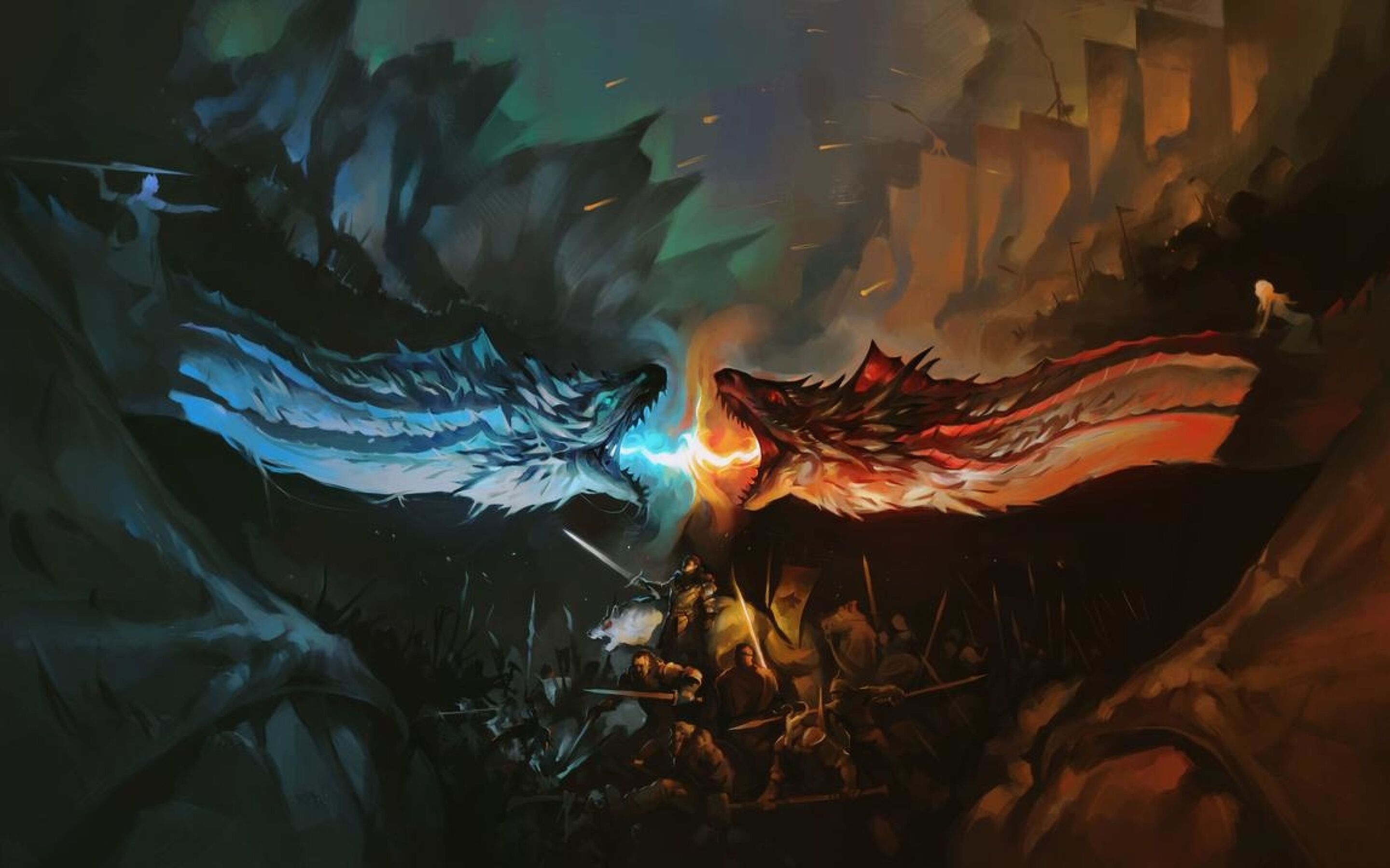 Ice Dragon Game Of Thrones 7 Wallpapers