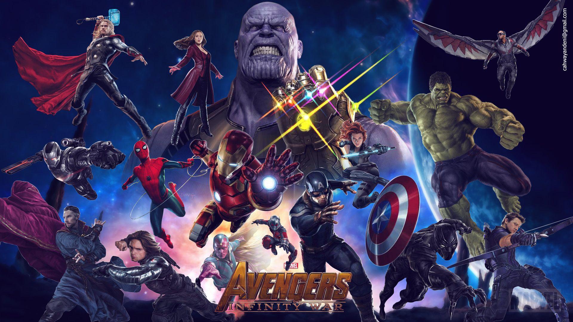 Infinity Gauntlet Of Thanos Avengers Infinity War 2018 Wallpapers