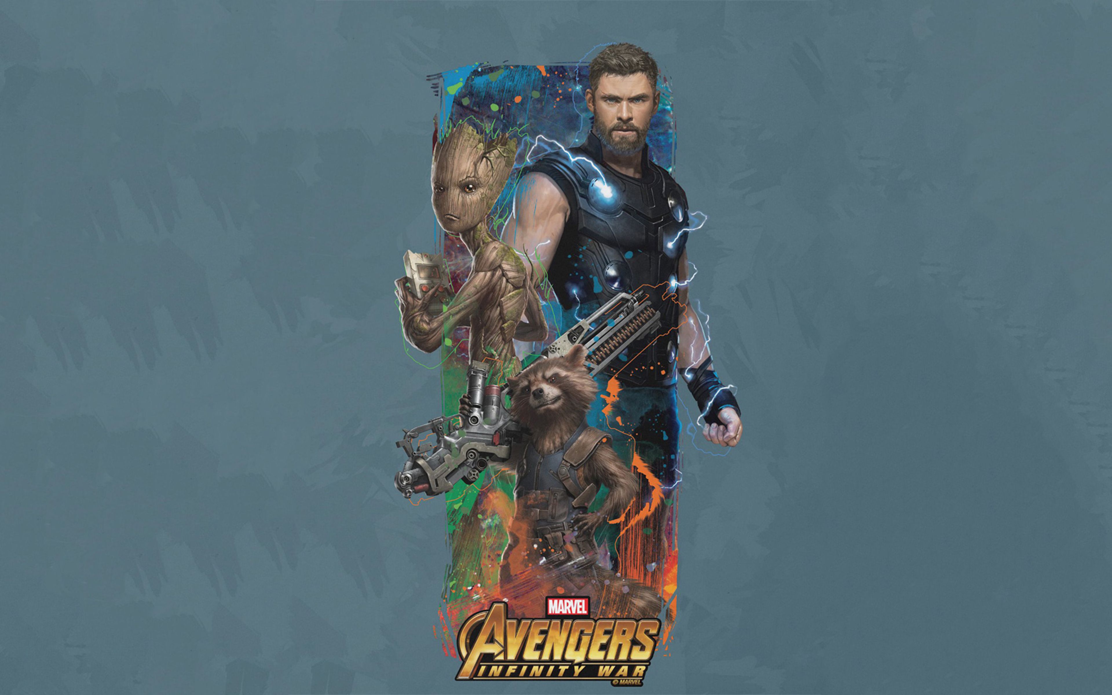 Infinity War Thor Digital Art Wallpapers