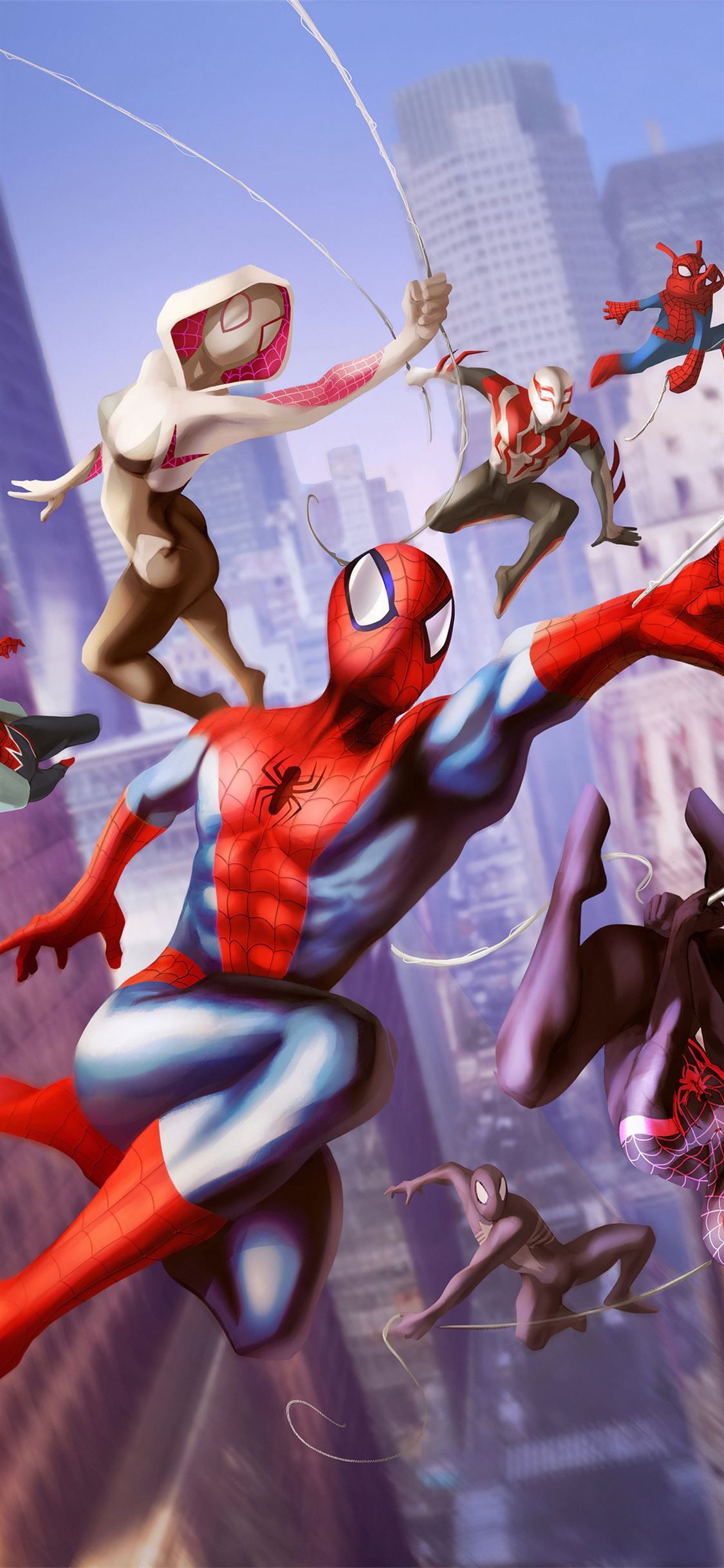 Into The Spider-Verse 2 Art Wallpapers