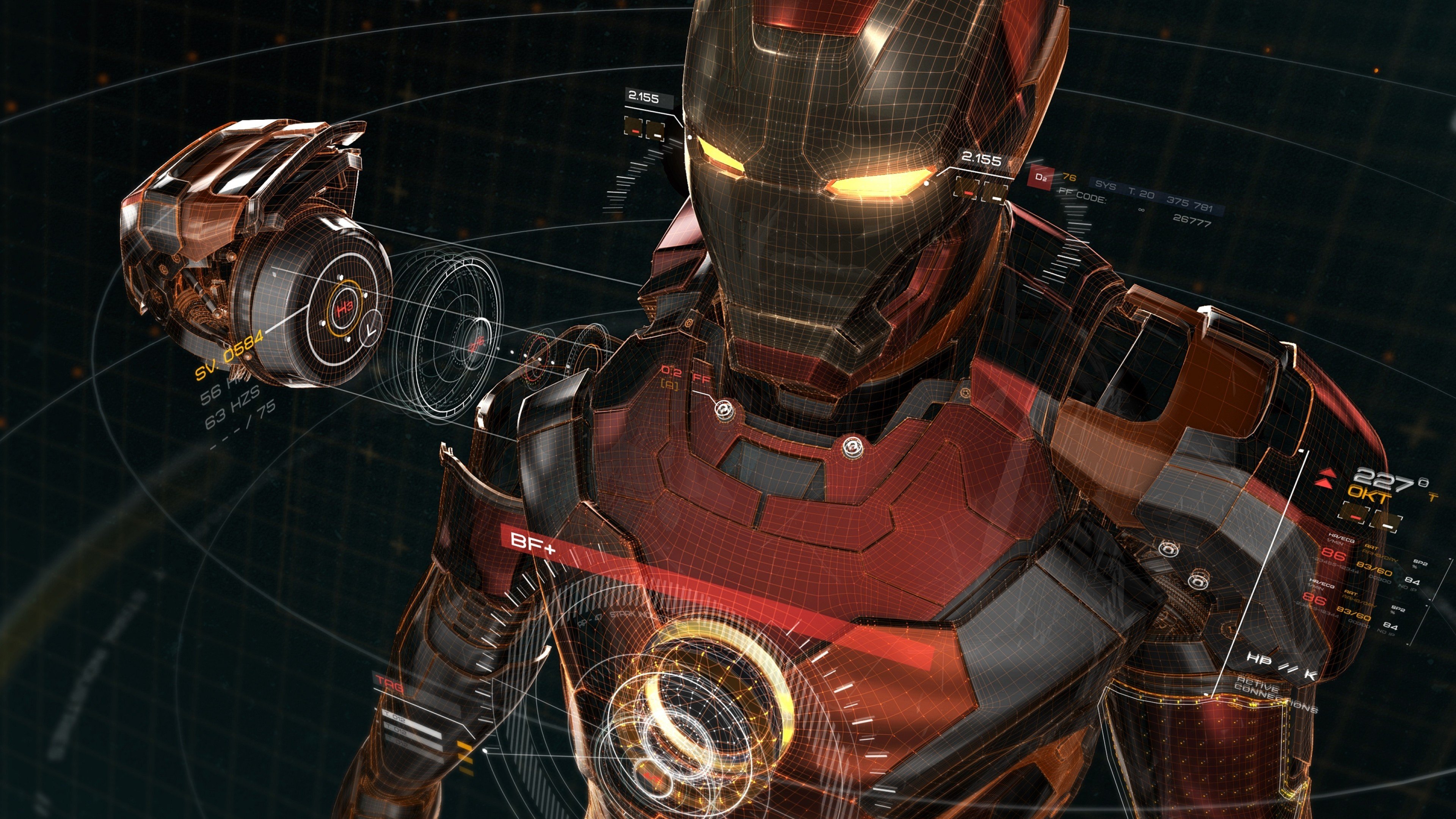 Iron Man Cave 4K Wallpapers