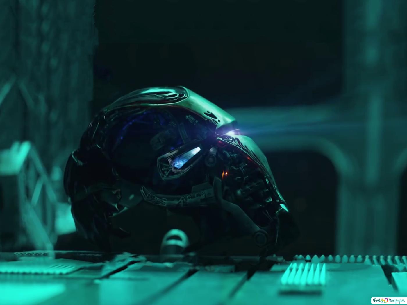 Iron Man Helmet From Avengers Endgame Wallpapers