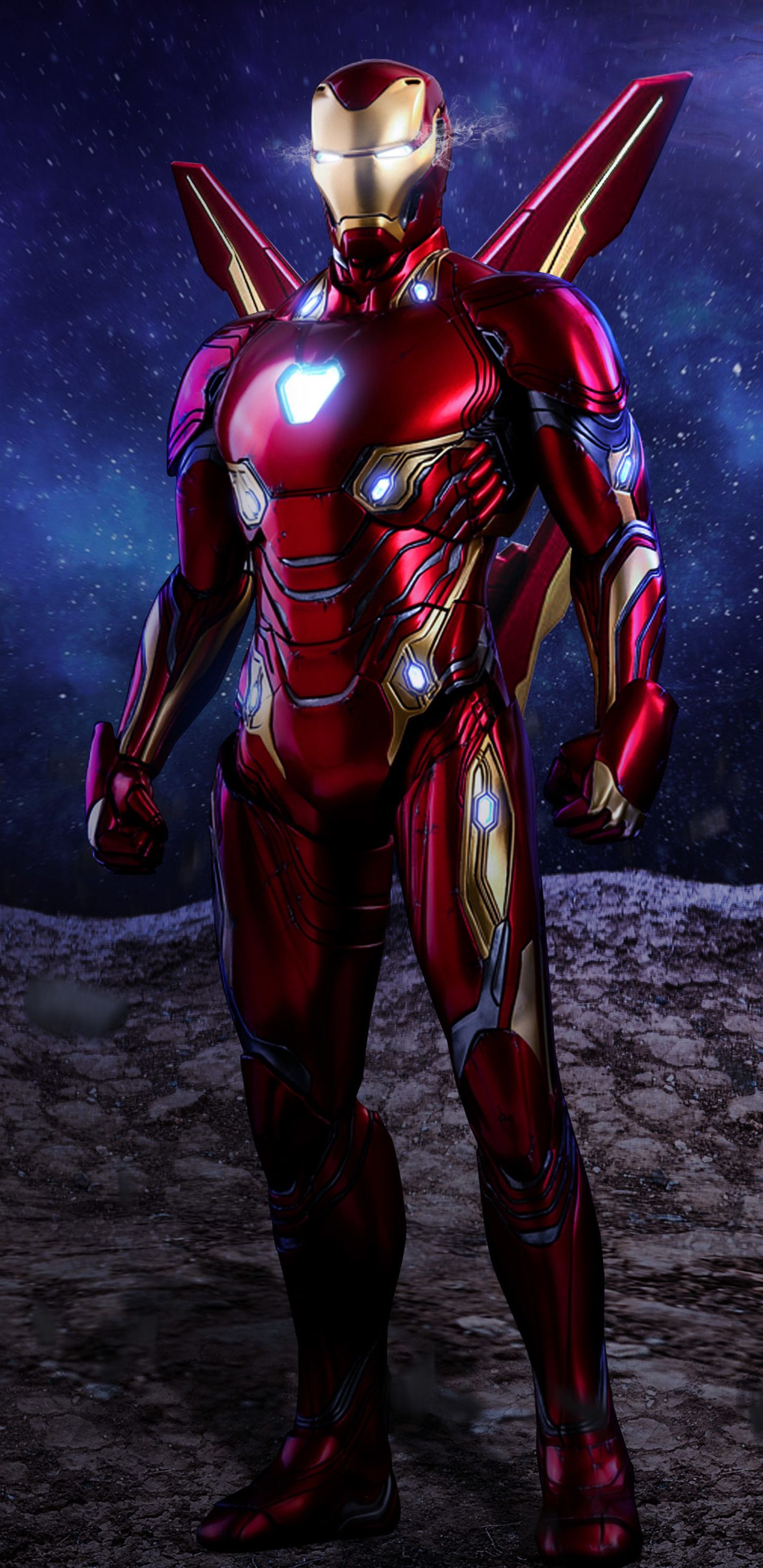 Iron Man Helmet From Avengers Endgame Wallpapers