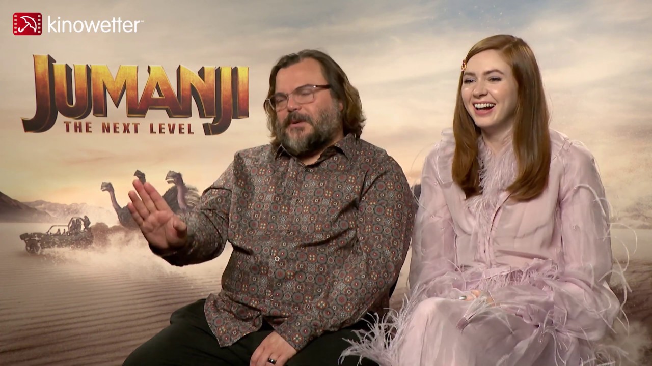 Jack Black And Karen Gillan In Jumanji The Next Level Wallpapers