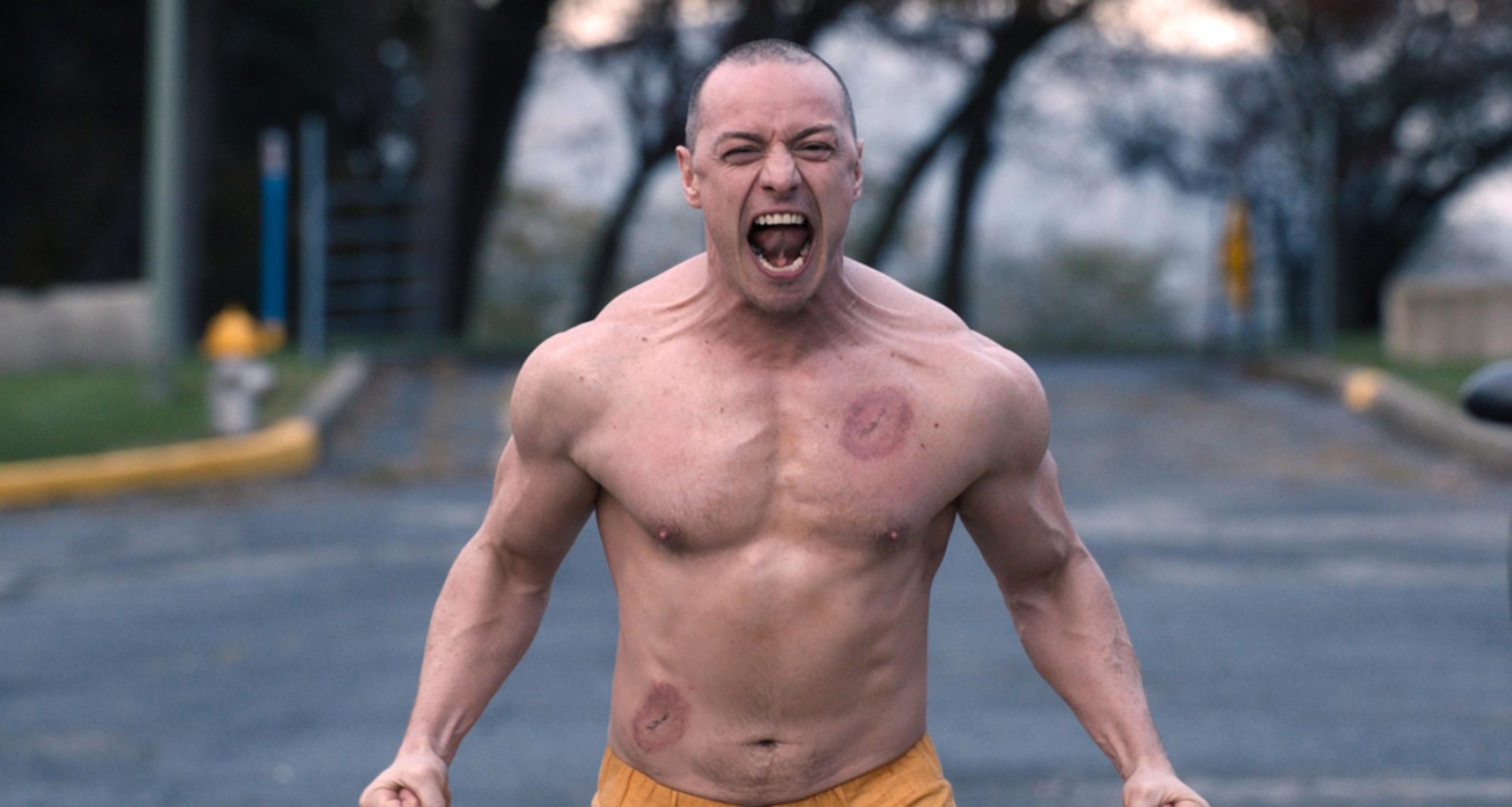 James Mcavoy As The Horde In Glass Movie Wallpapers