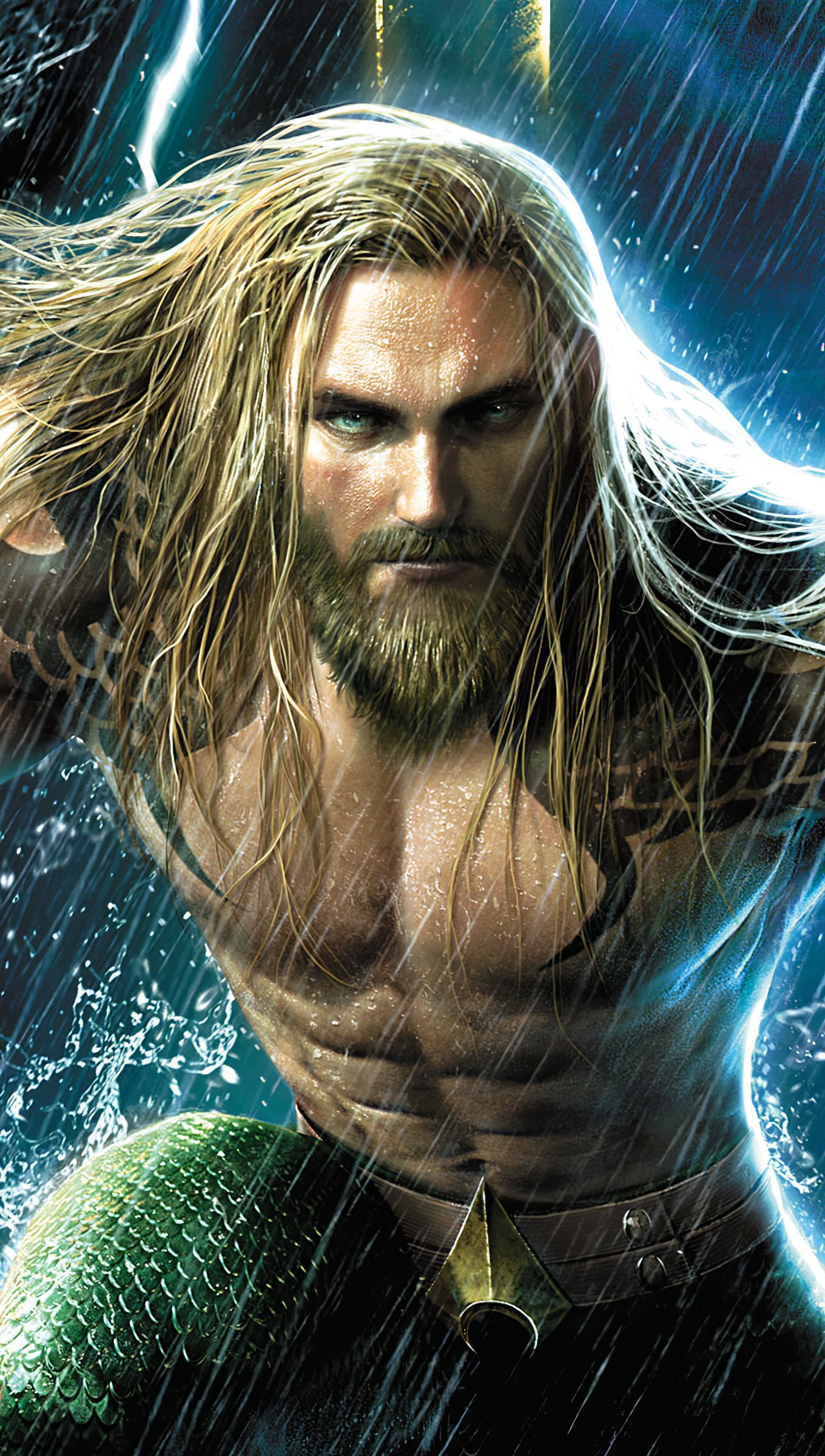 Jason Momoa As Aquaman Art Wallpapers