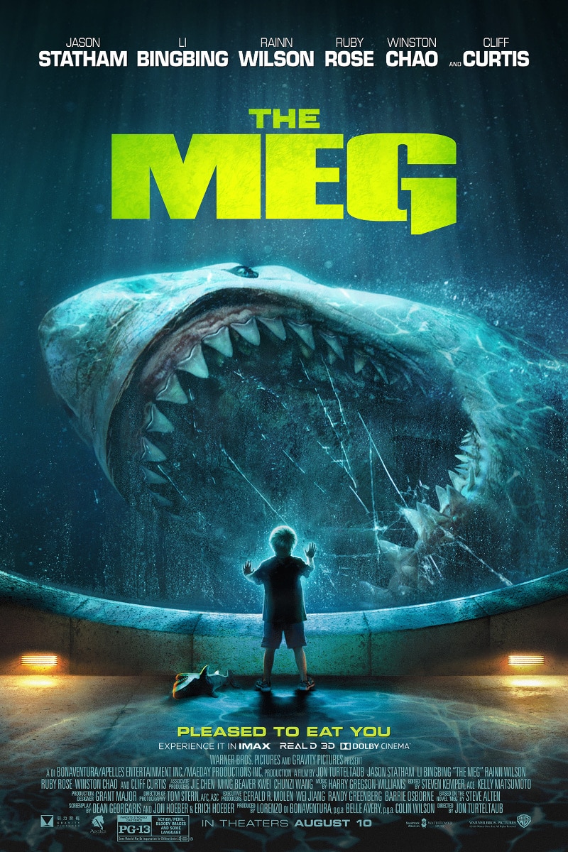 Jason Statham And Li Bingbing The Meg 2018 Movie Wallpapers