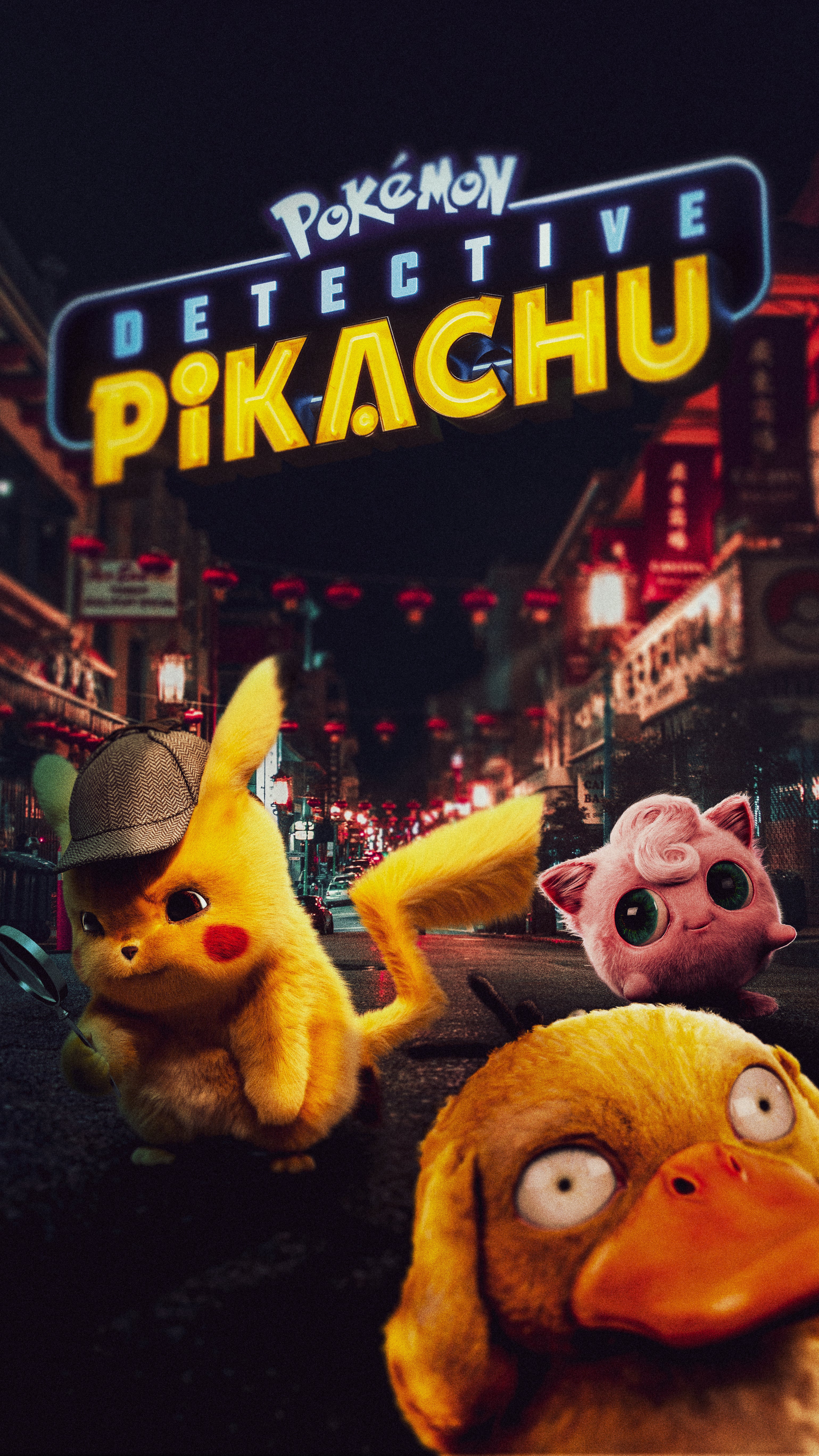 Jigglypuff Pokemon In Detective Pikachu Wallpapers