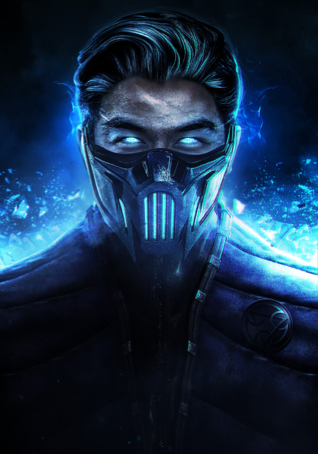 Joe Taslim As Sub Zero Mortal Kombat Movieart Wallpapers