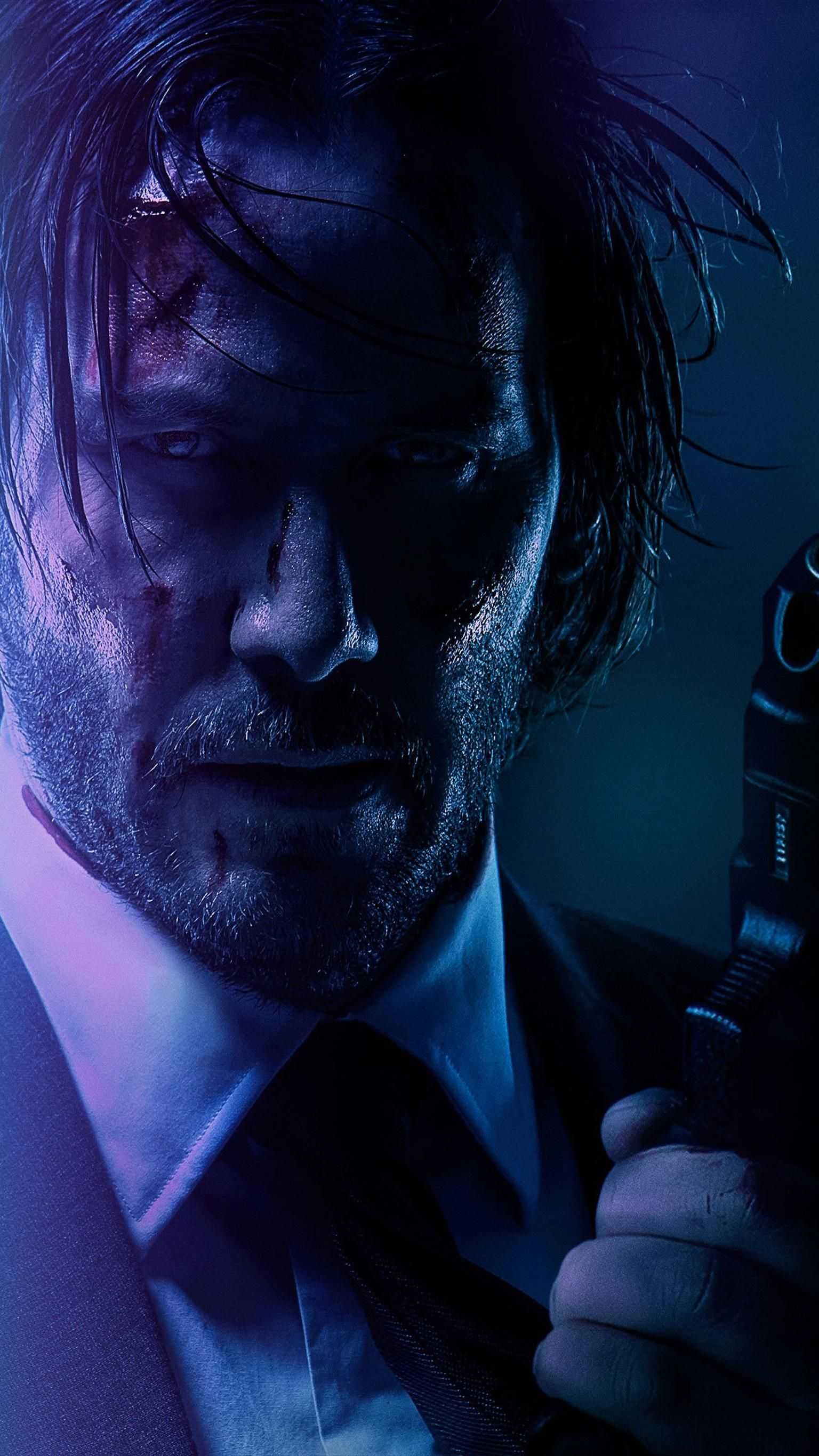 John Wick Baba Yaga Minimal Amoled Wallpapers