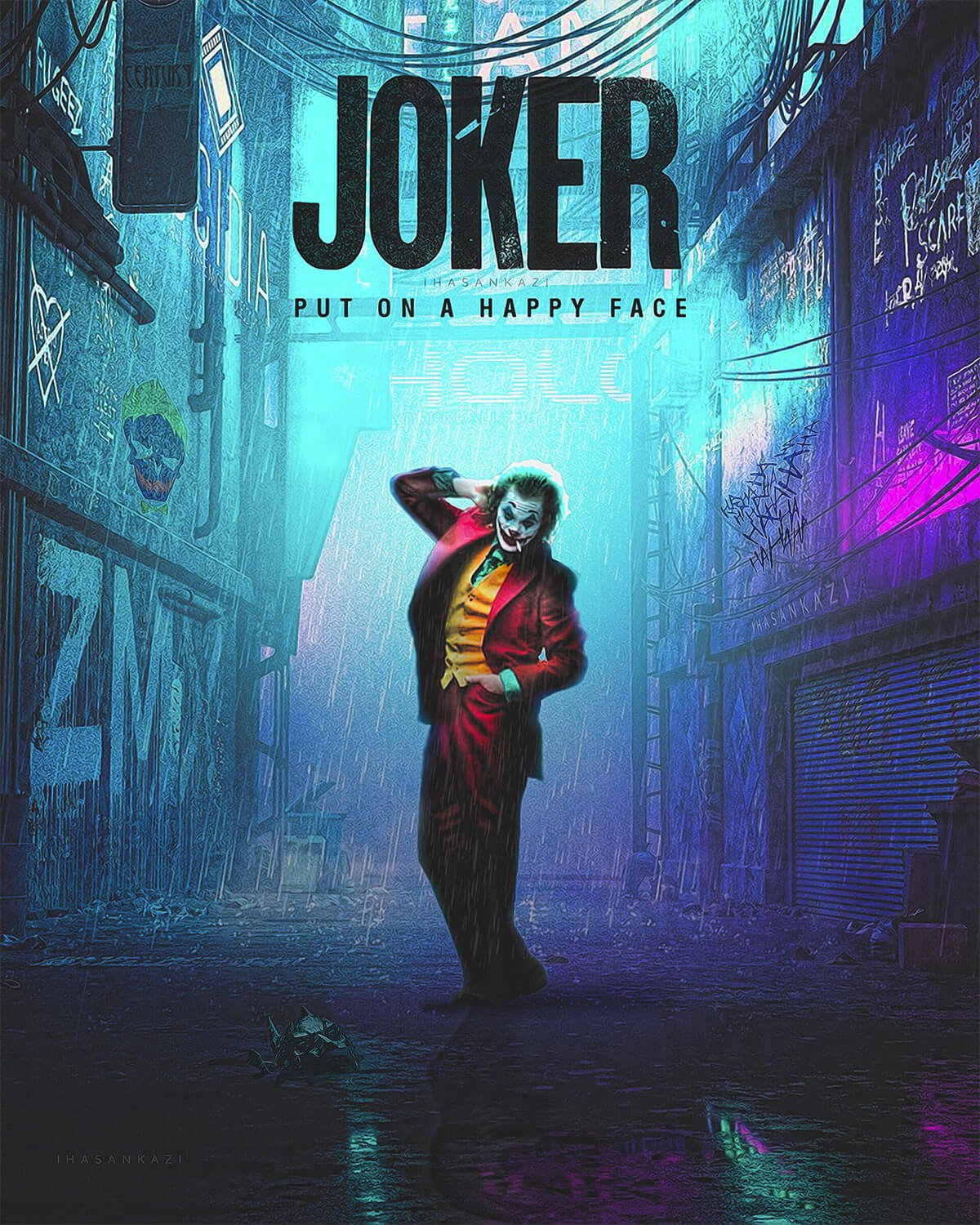 Joker Movie Minimal Wallpapers