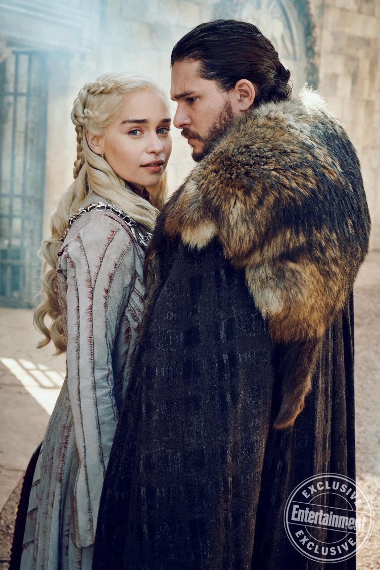 Jon Snow And Daenerys Targaryen Meet Wallpapers