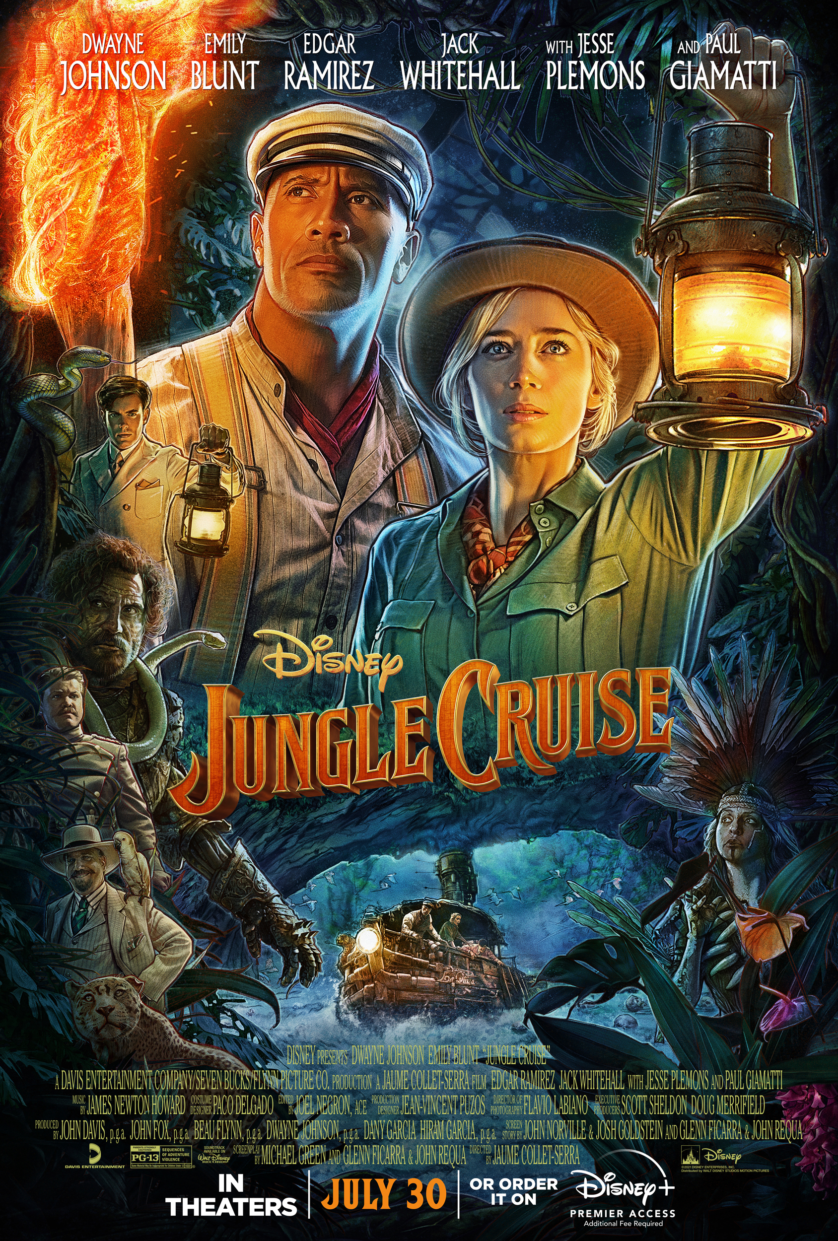 Jungle Cruise Dwayne Johnson Wallpapers