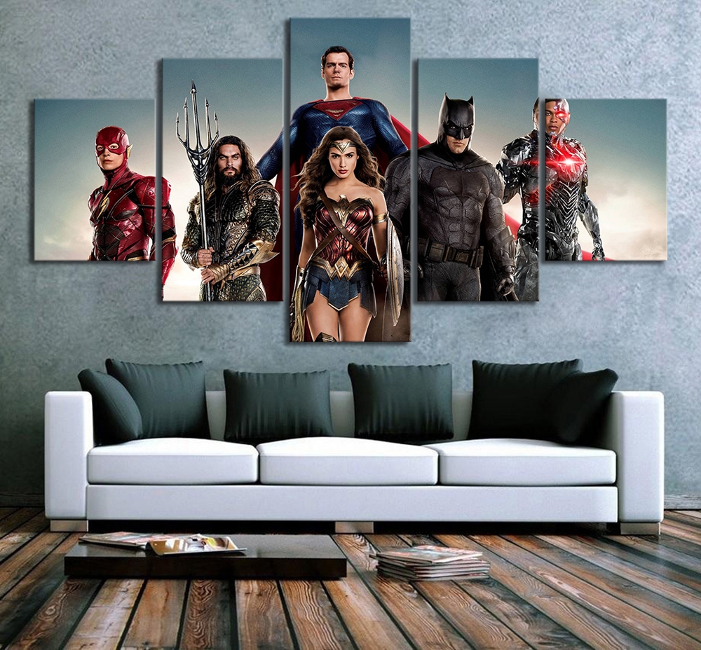 Justice League Poster Artwork Wallpapers