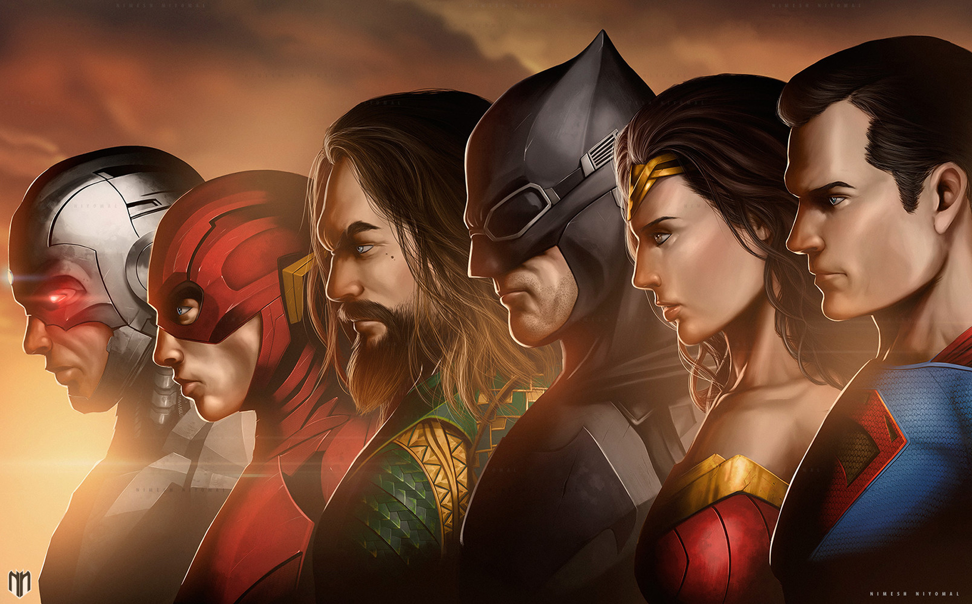 Justice League Poster Fan Art Wallpapers