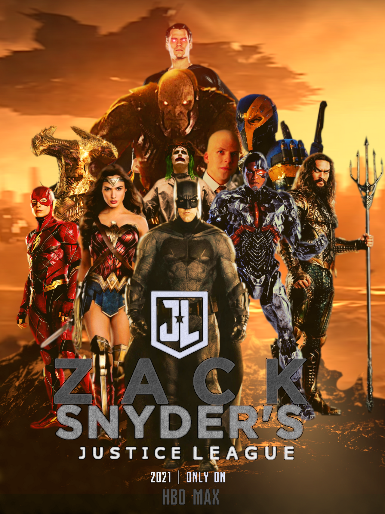 Justice League Synder Hbo Fan Poster Wallpapers