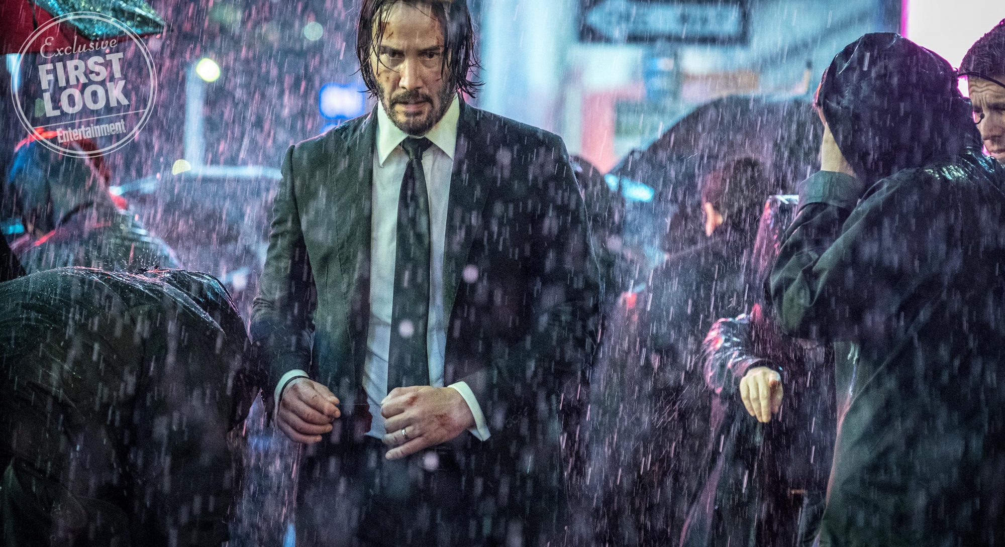 Keanu Reeves And Halle Berry In John Wick 3 Movie Wallpapers