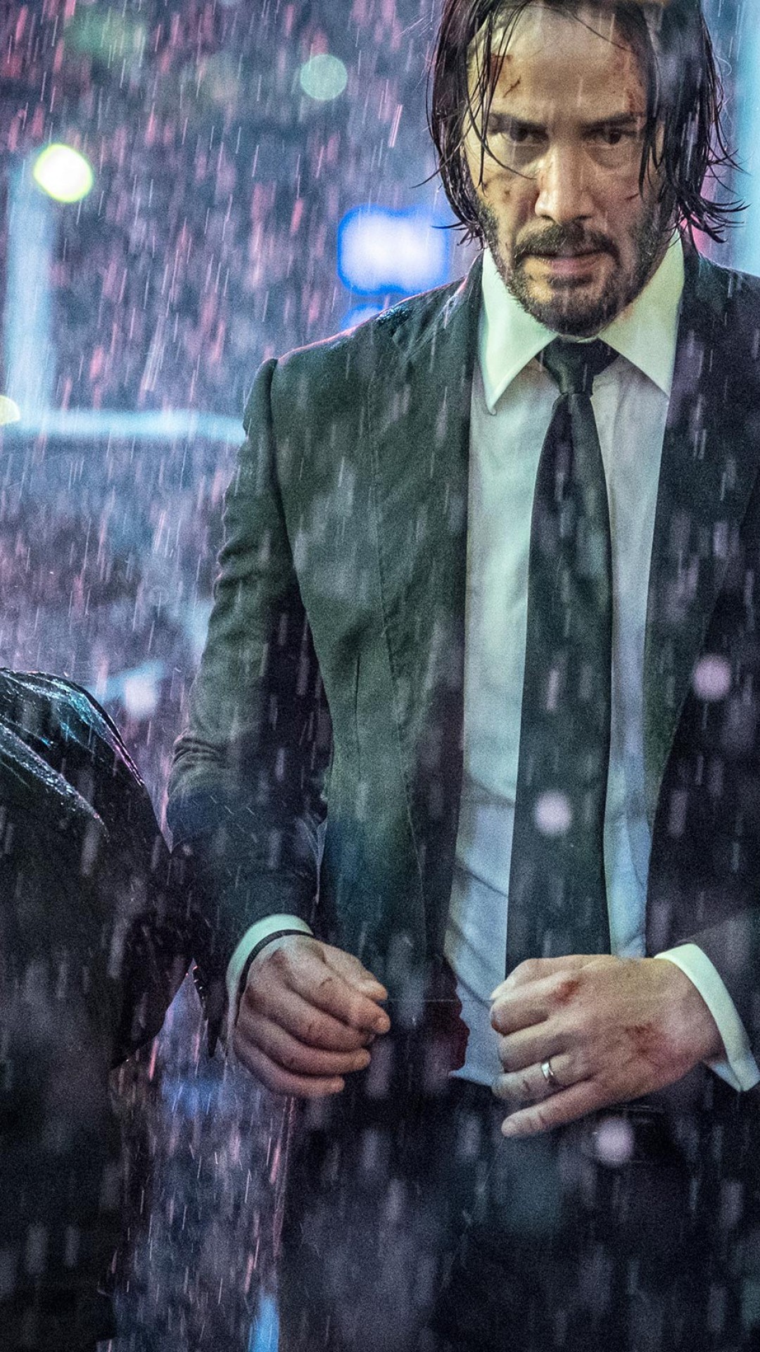 Keanu Reeves And Halle Berry In John Wick 3 Movie Wallpapers