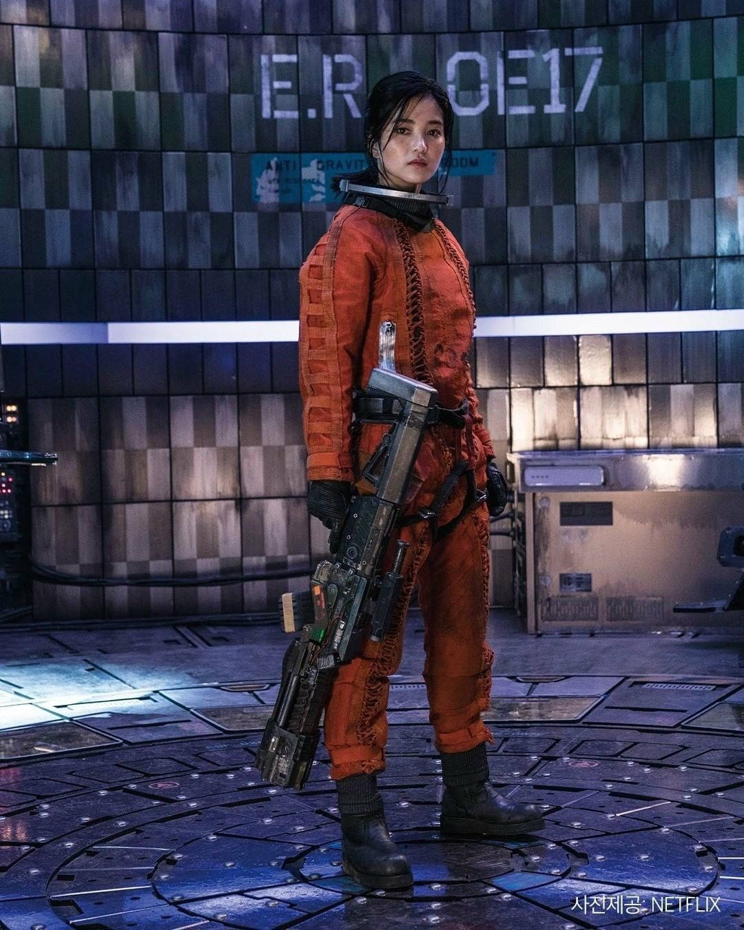 Kim Tae-Ri Space Sweepers Netflix Movie Wallpapers