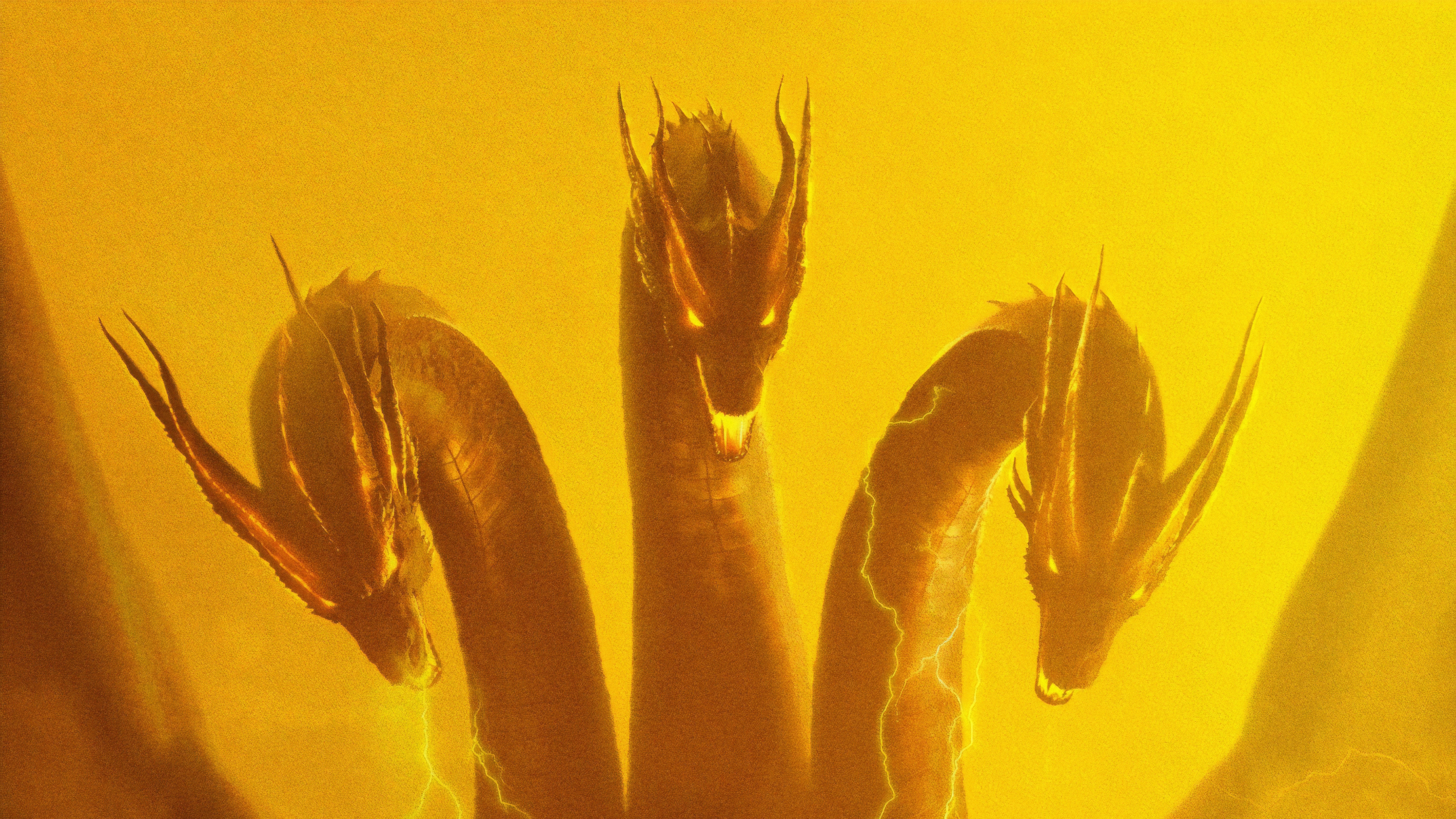 King Ghidorah In Godzilla King Of The Monsters Wallpapers