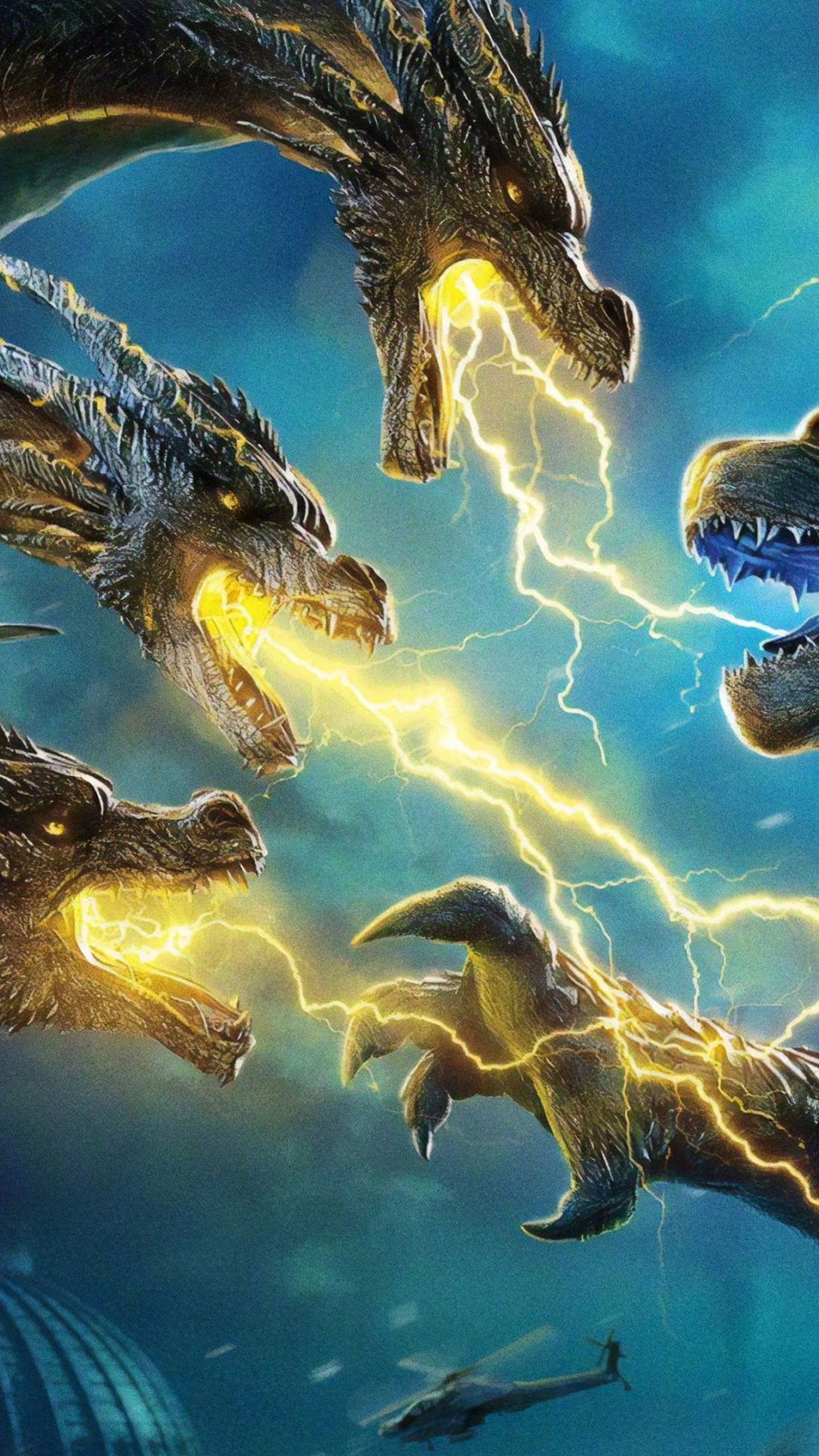 King Ghidorah In Godzilla King Of The Monsters Wallpapers