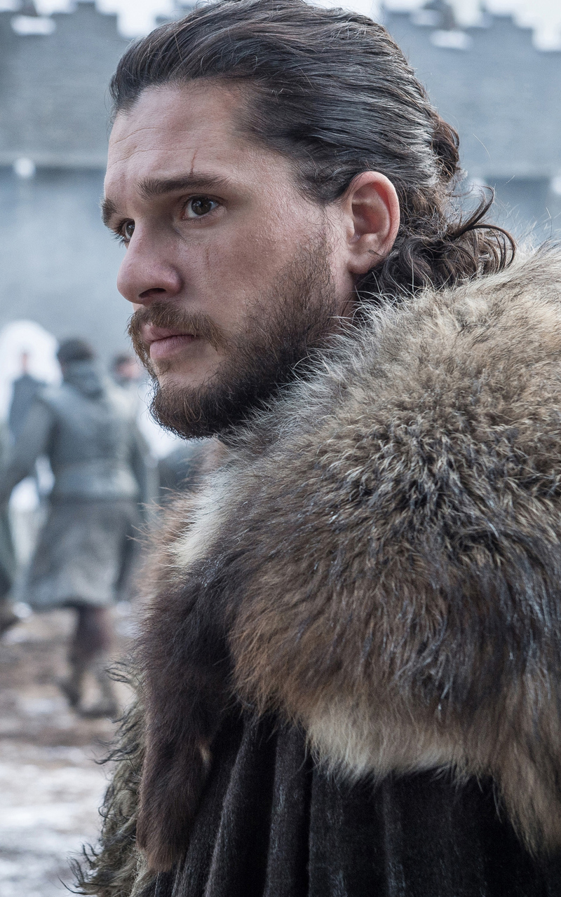 Kit Harington As Jon Snow Game Of Thrones Season Wallpapers