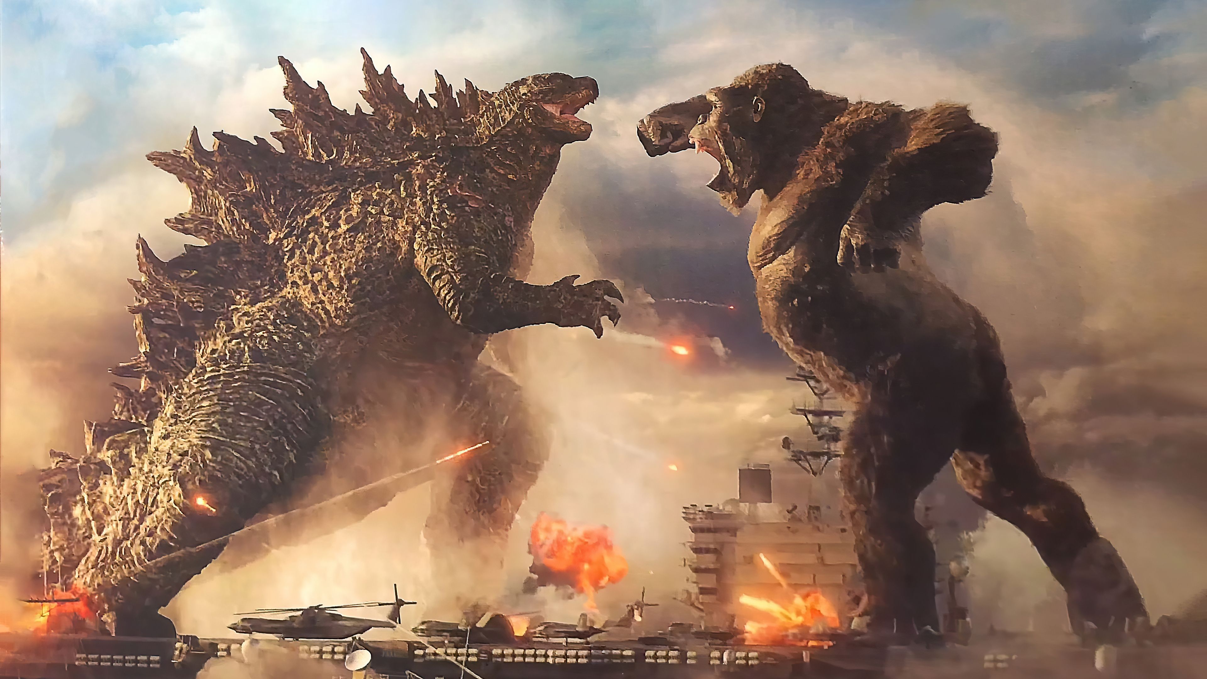 Kong Meets Godzilla Wallpapers