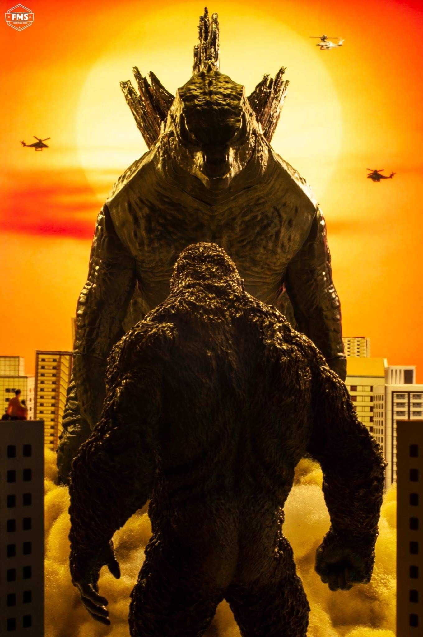 Kong Meets Godzilla Wallpapers