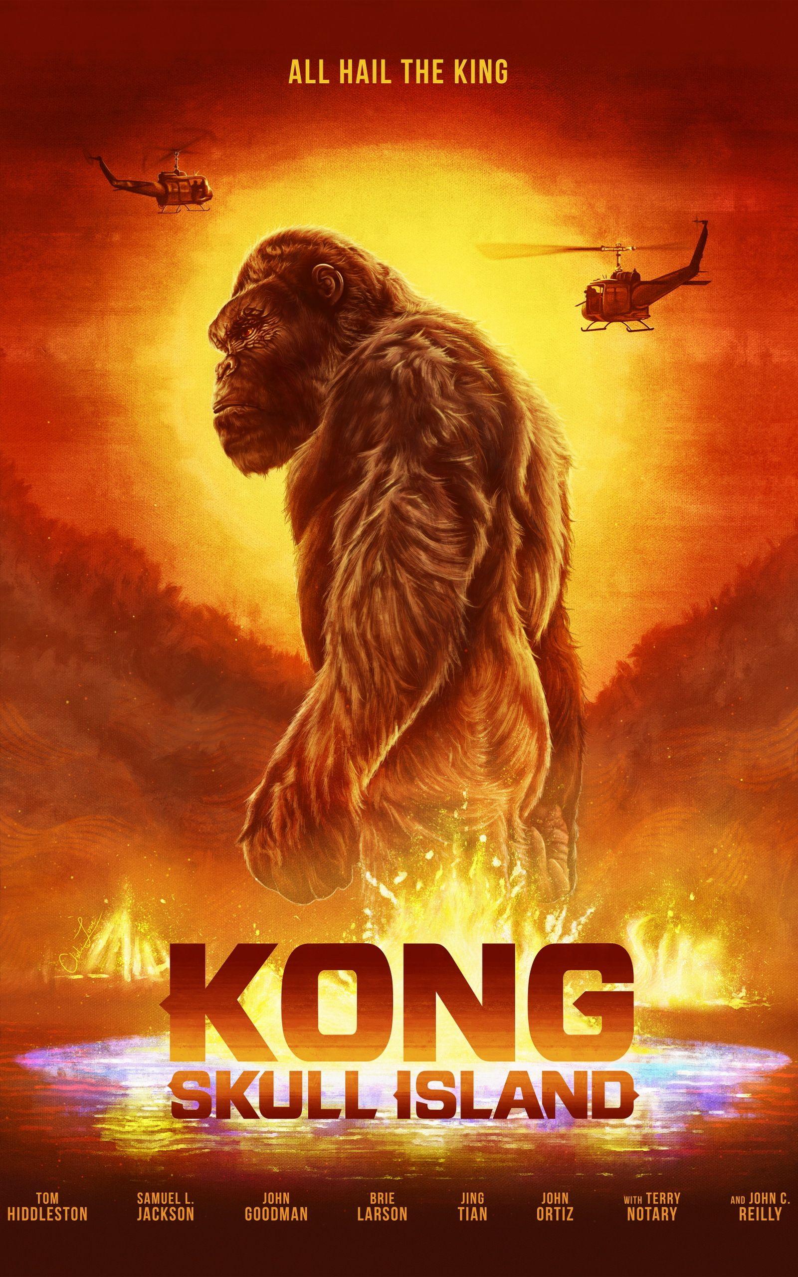 Kong Skull Island Movie Poster Wallpapers