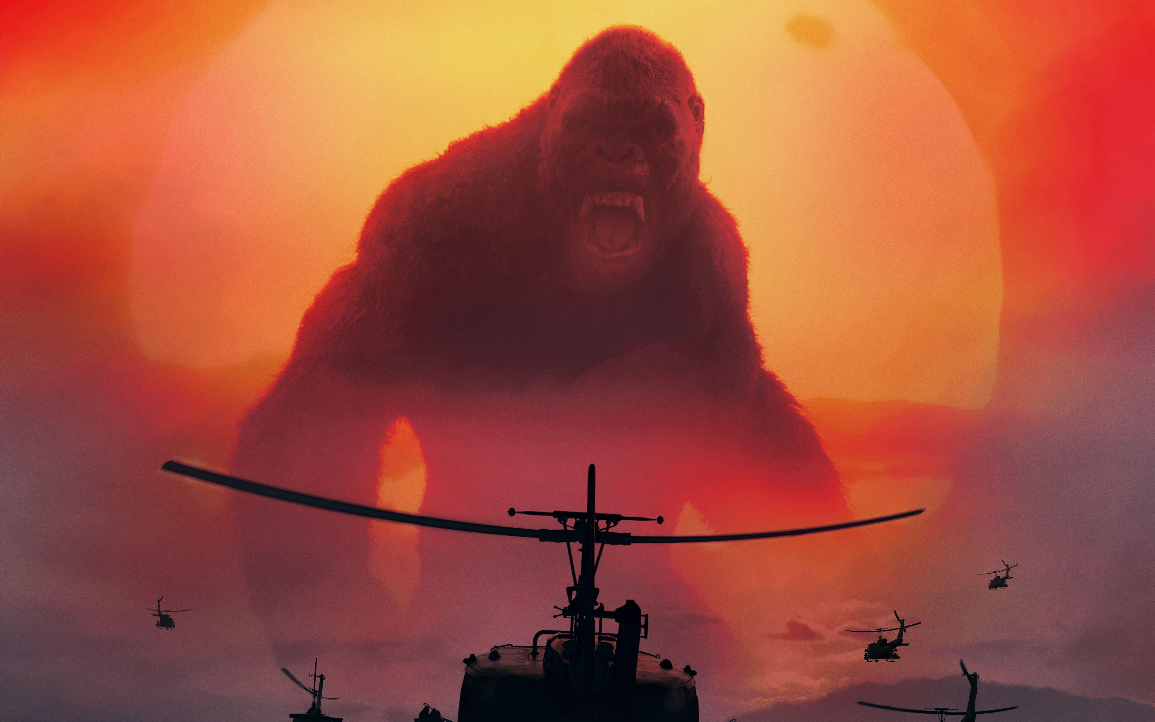 Kong Skull Island Movie Poster Wallpapers