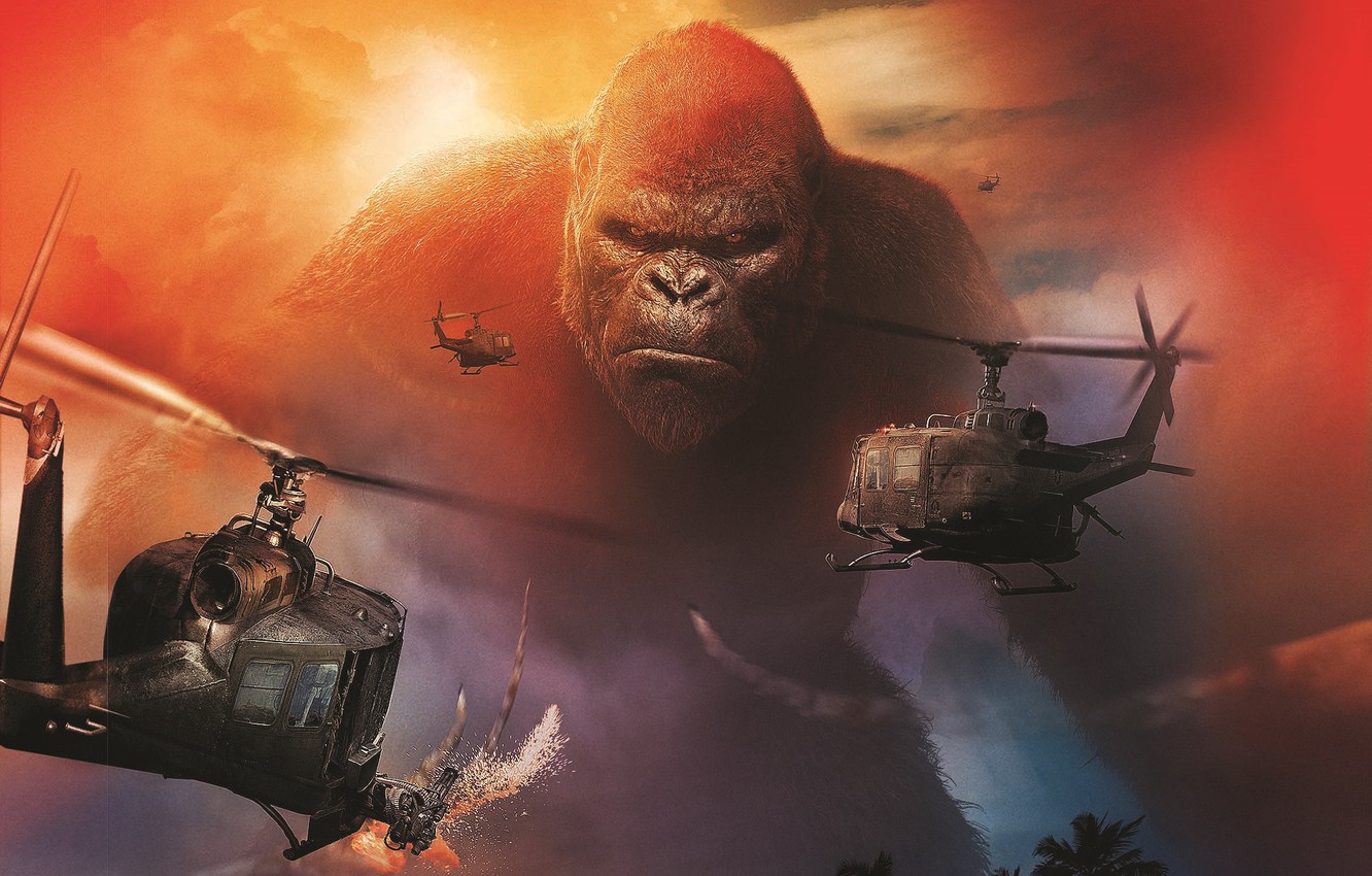 Kong Skull Island Movie Poster Wallpapers