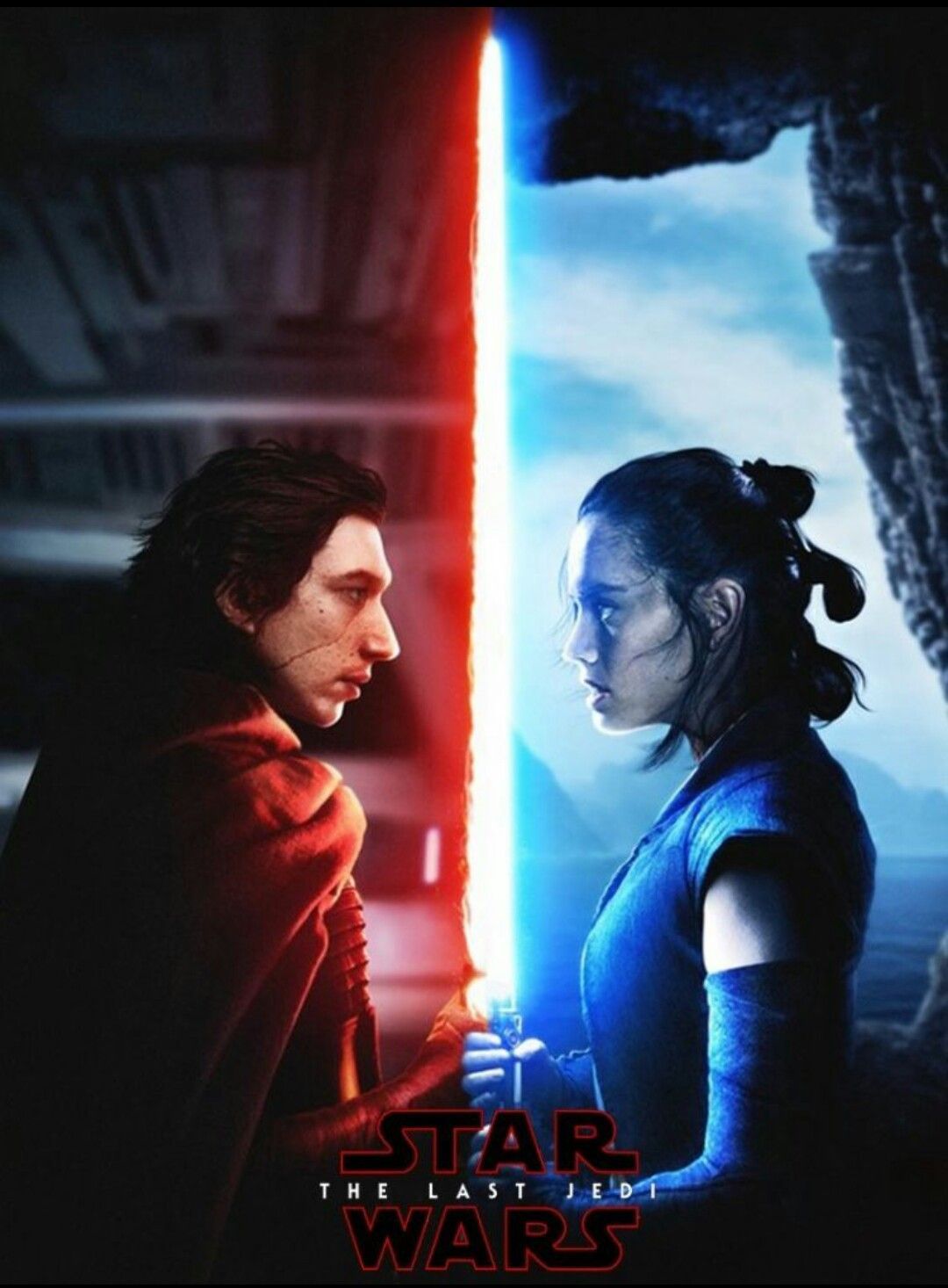 Kylo Ren And Rey In Star Wars The Rise Of Skywalker Wallpapers
