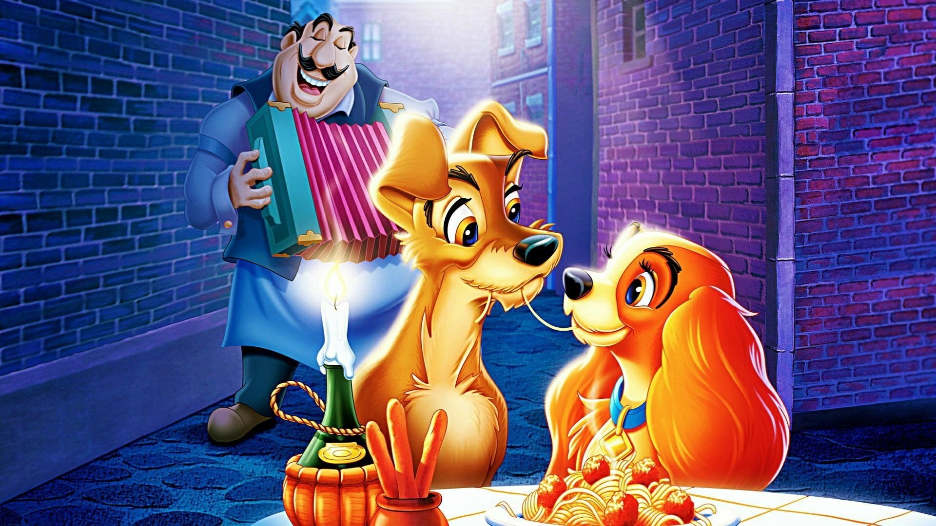 Lady And The Tramp (1955) Wallpapers