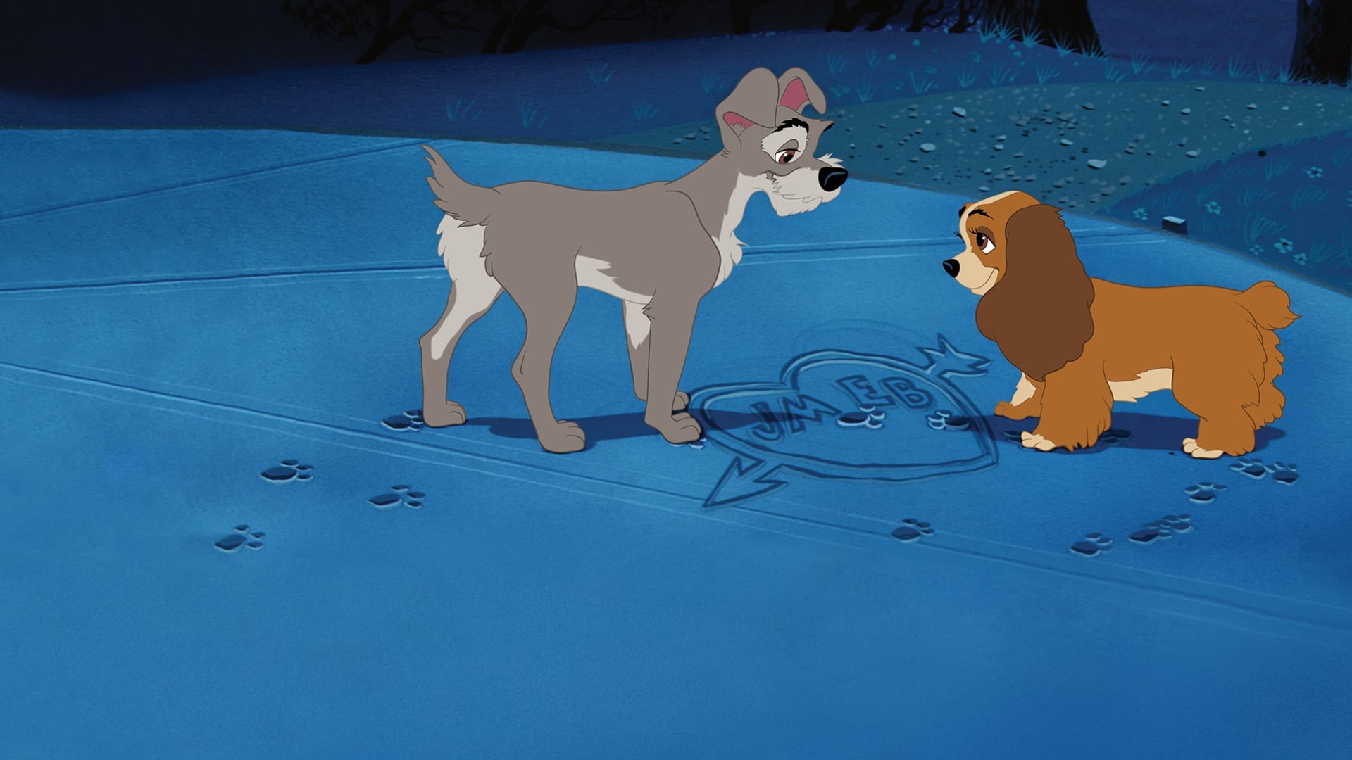 Lady And The Tramp (1955) Wallpapers