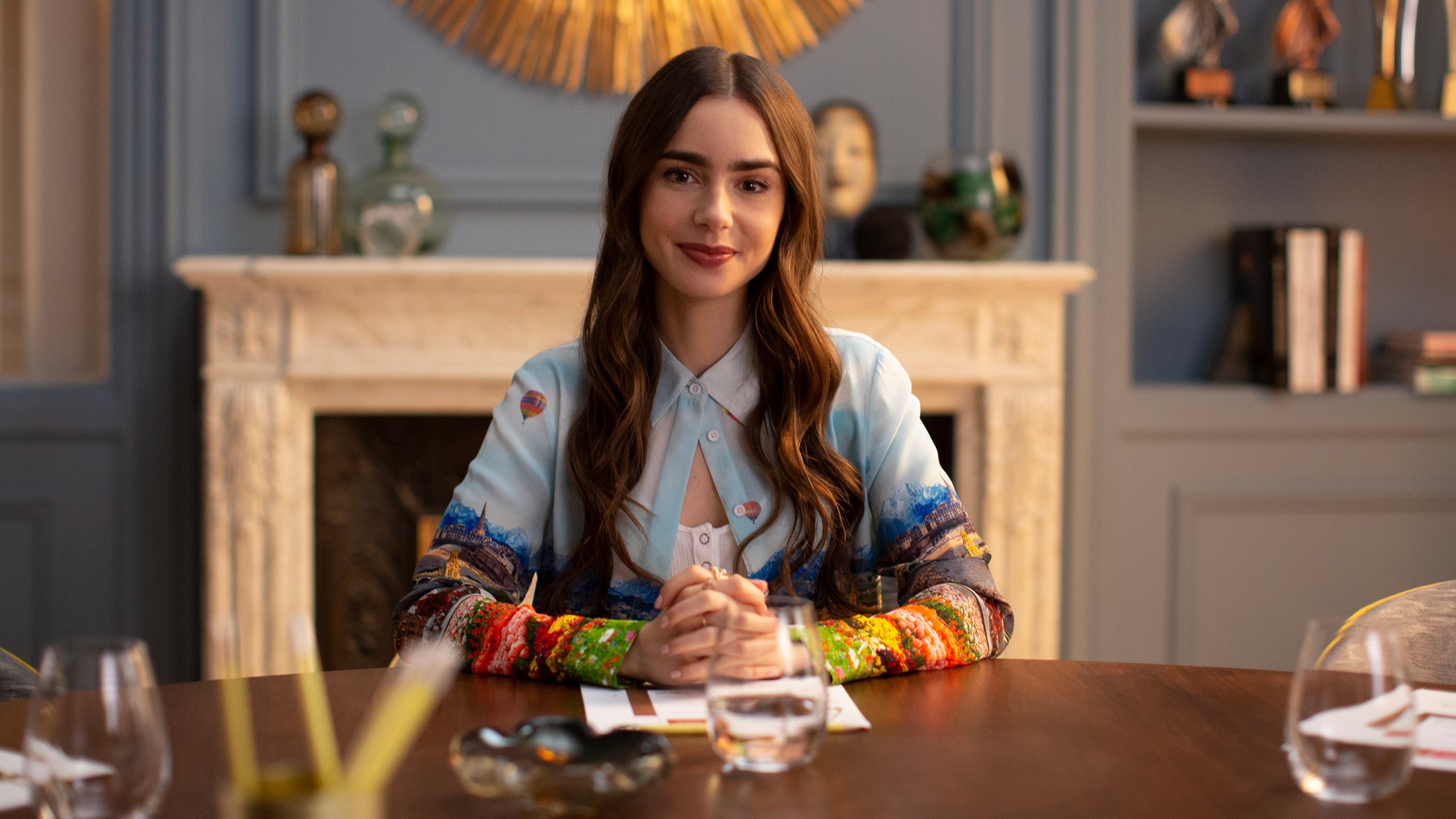 Lily Collins Emily In Paris Hd Wallpapers