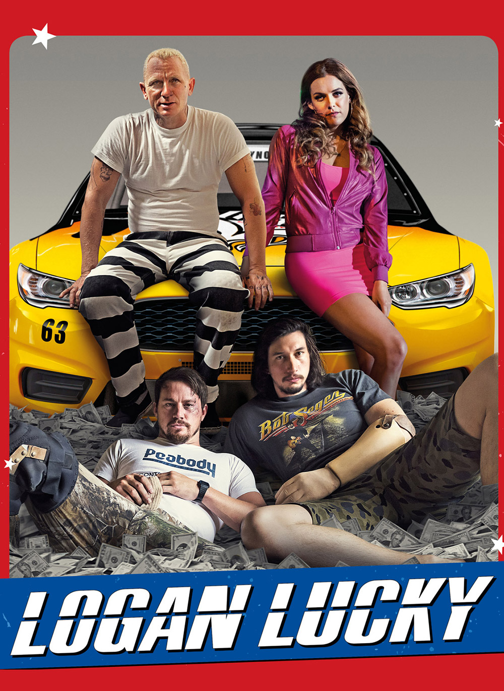 Logan Lucky Movie Poster Wallpapers