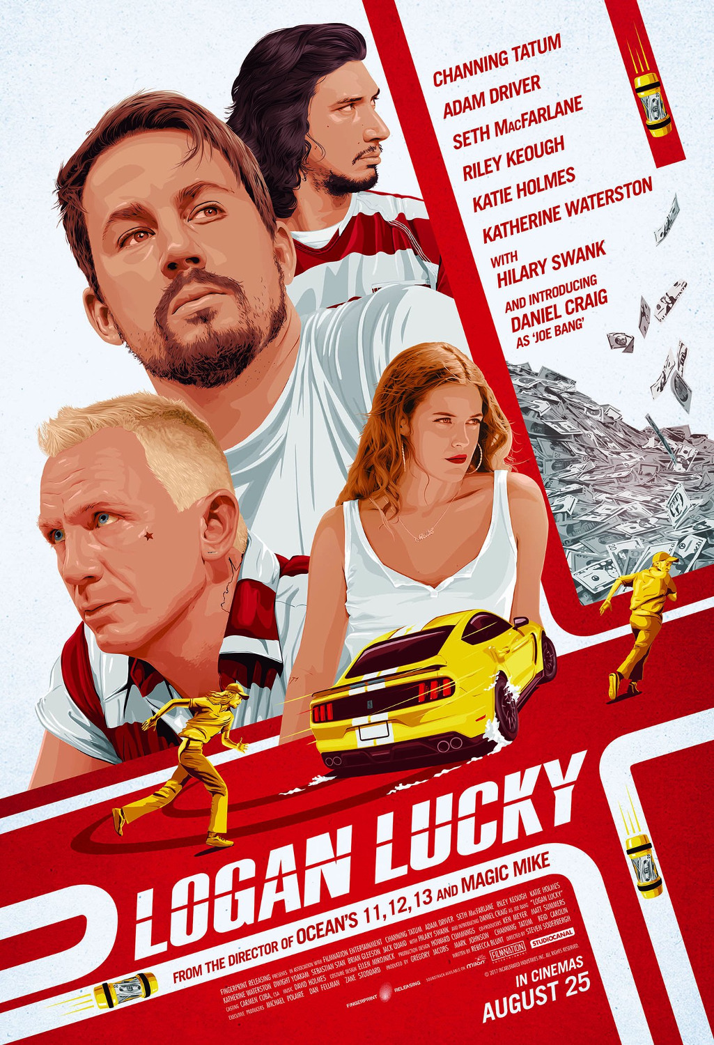 Logan Lucky Movie Poster Wallpapers