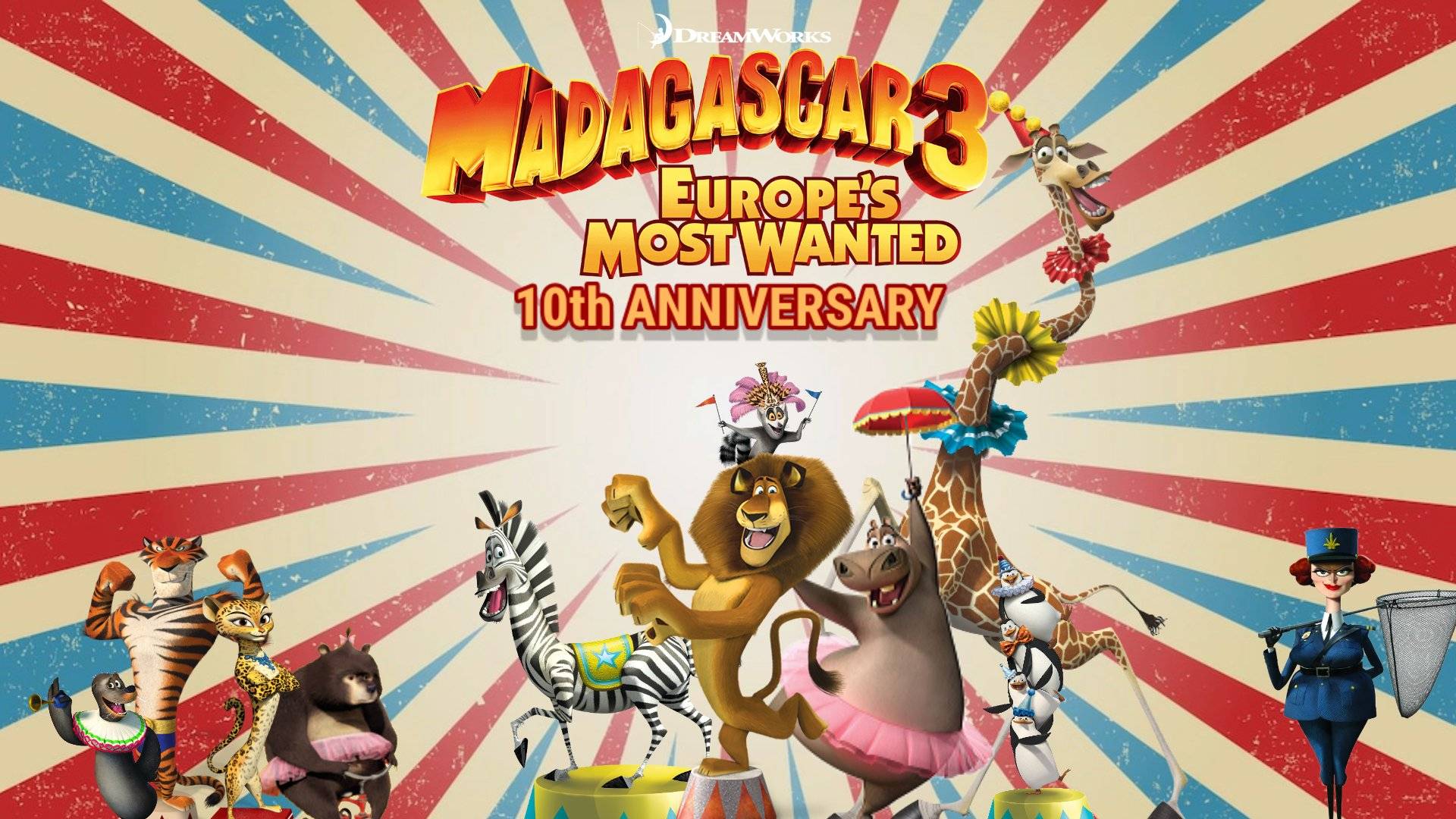 Madagascar 3: Europe'S Most Wanted Wallpapers