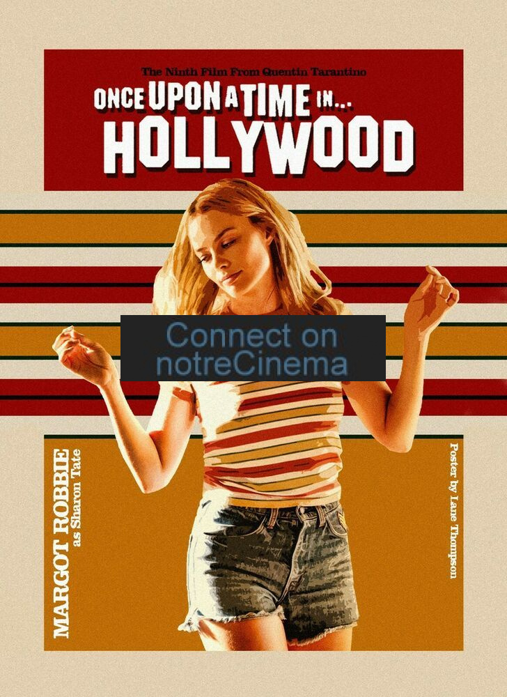 Margot Robbie Once Upon A Time In Hollywood Poster Wallpapers