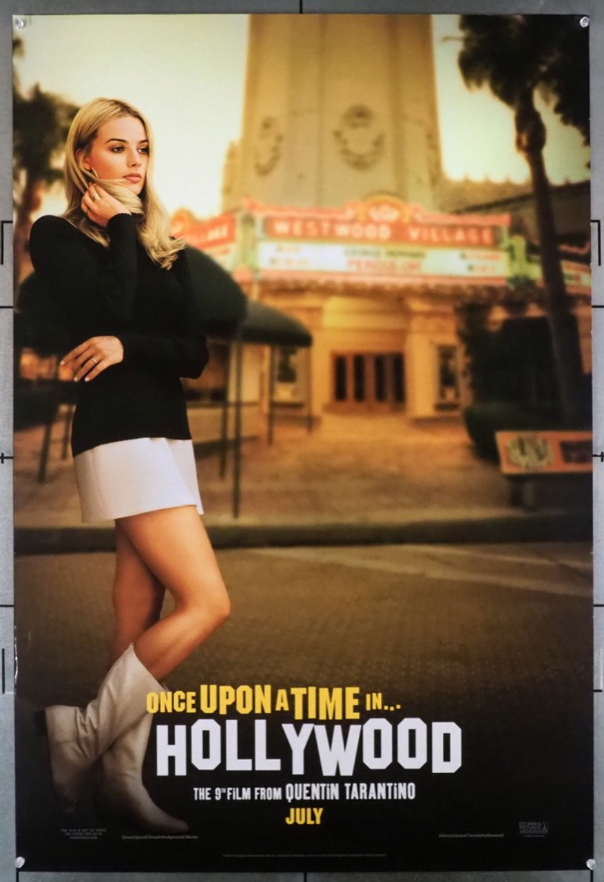 Margot Robbie Once Upon A Time In Hollywood Poster Wallpapers