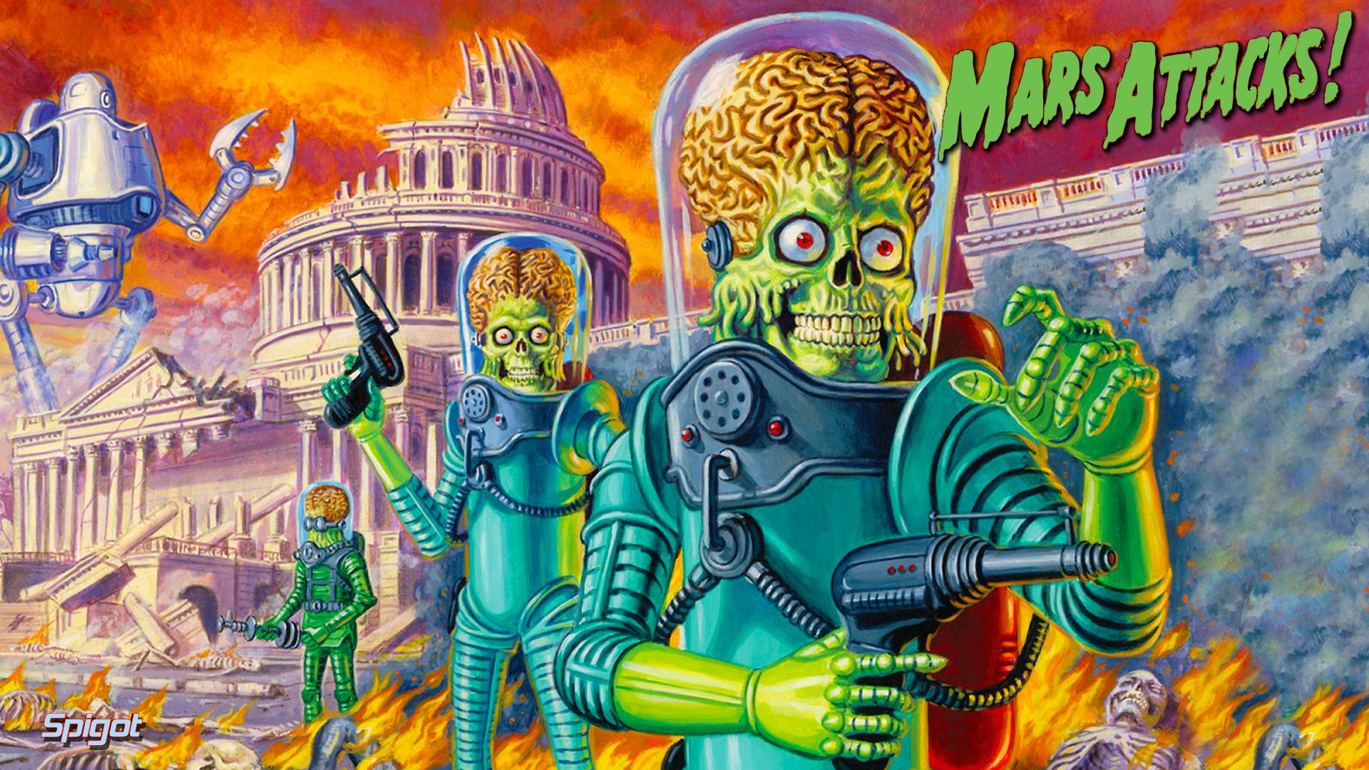 Mars Attacks! Wallpapers