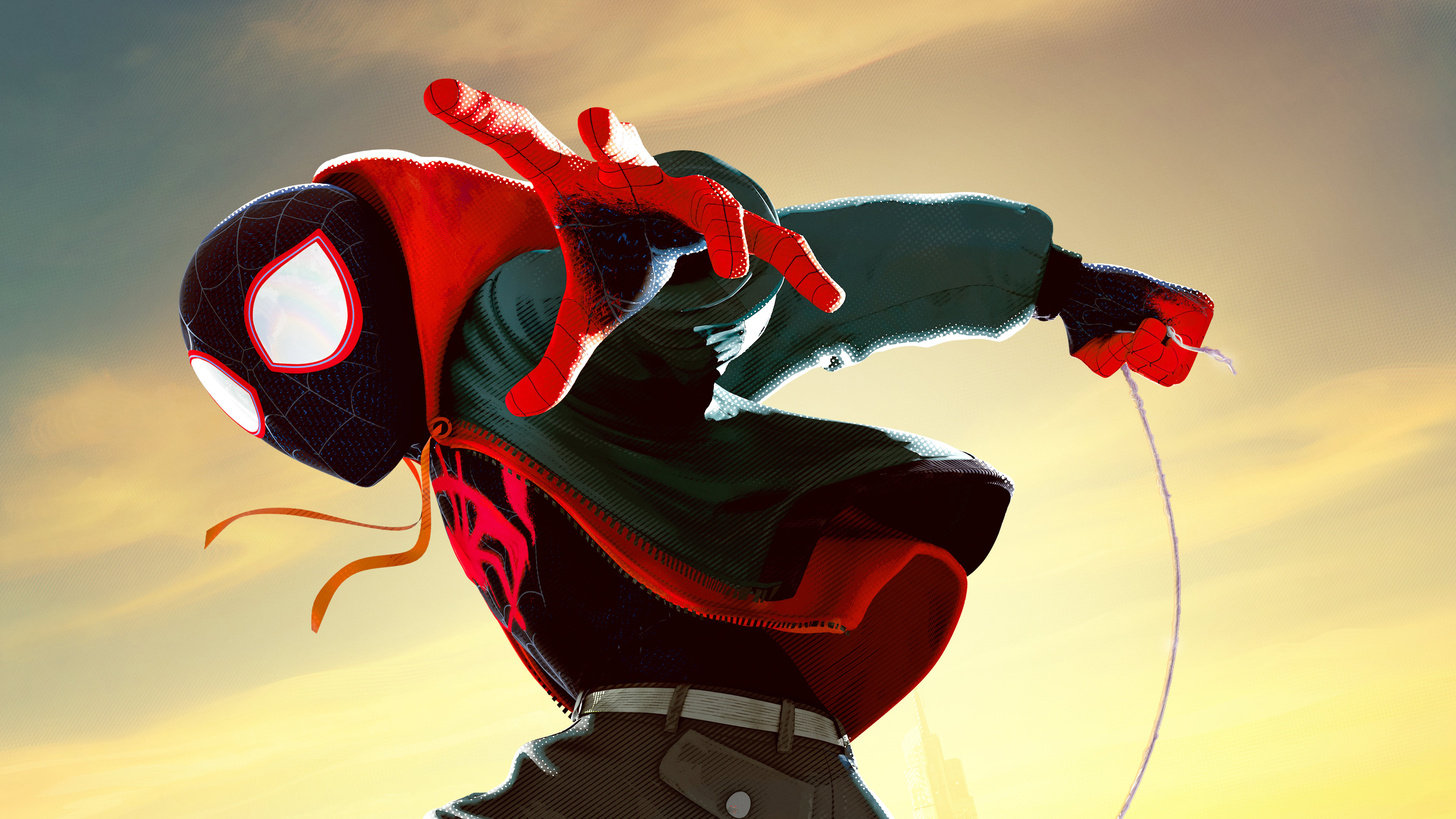 Miles Morales In Spider Man Into The Spider Verse Wallpapers