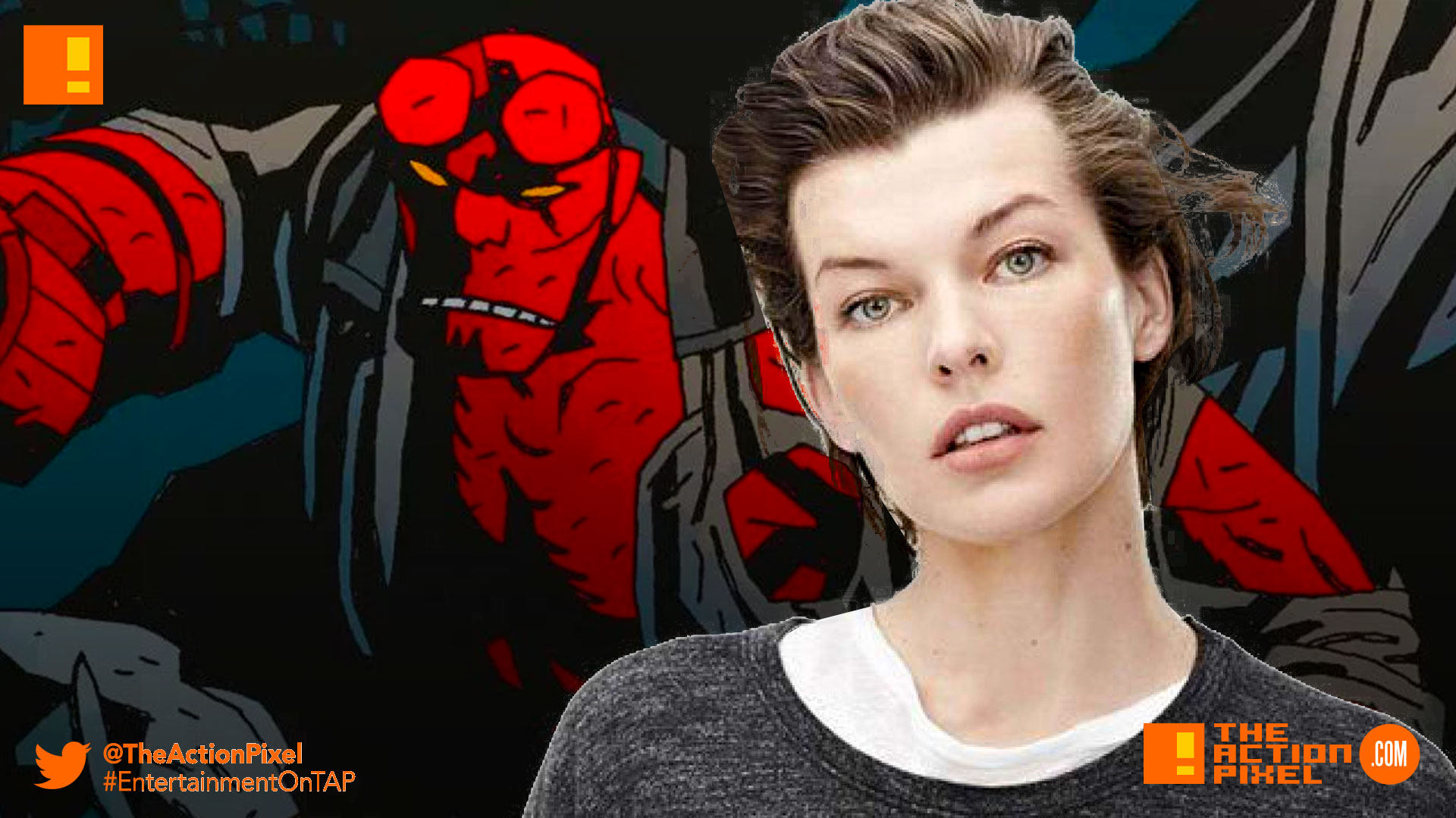 Milla Jovovich As Blood Queen In Hellboy Wallpapers