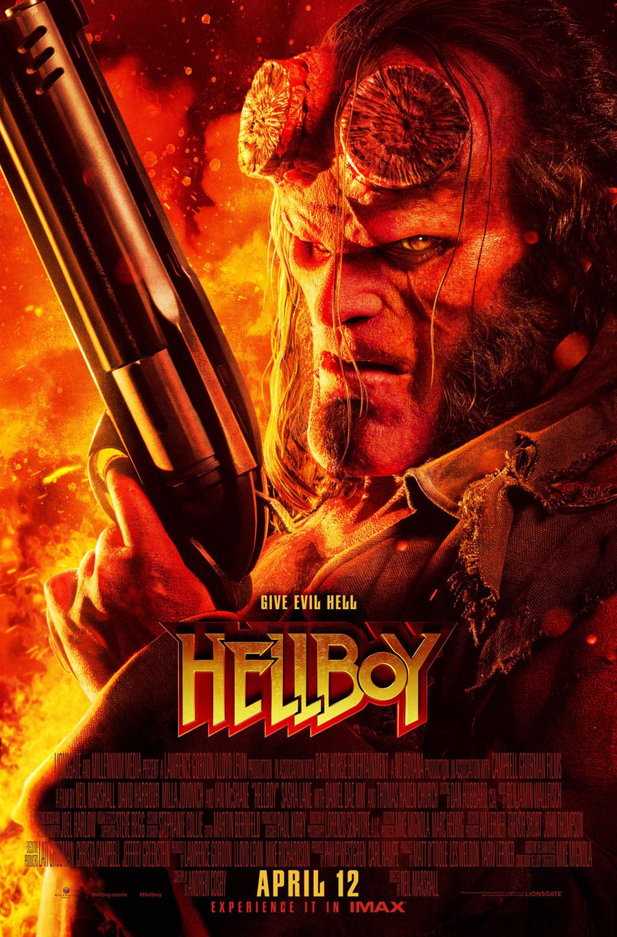 Milla Jovovich Hellboy Movie Poster Wallpapers