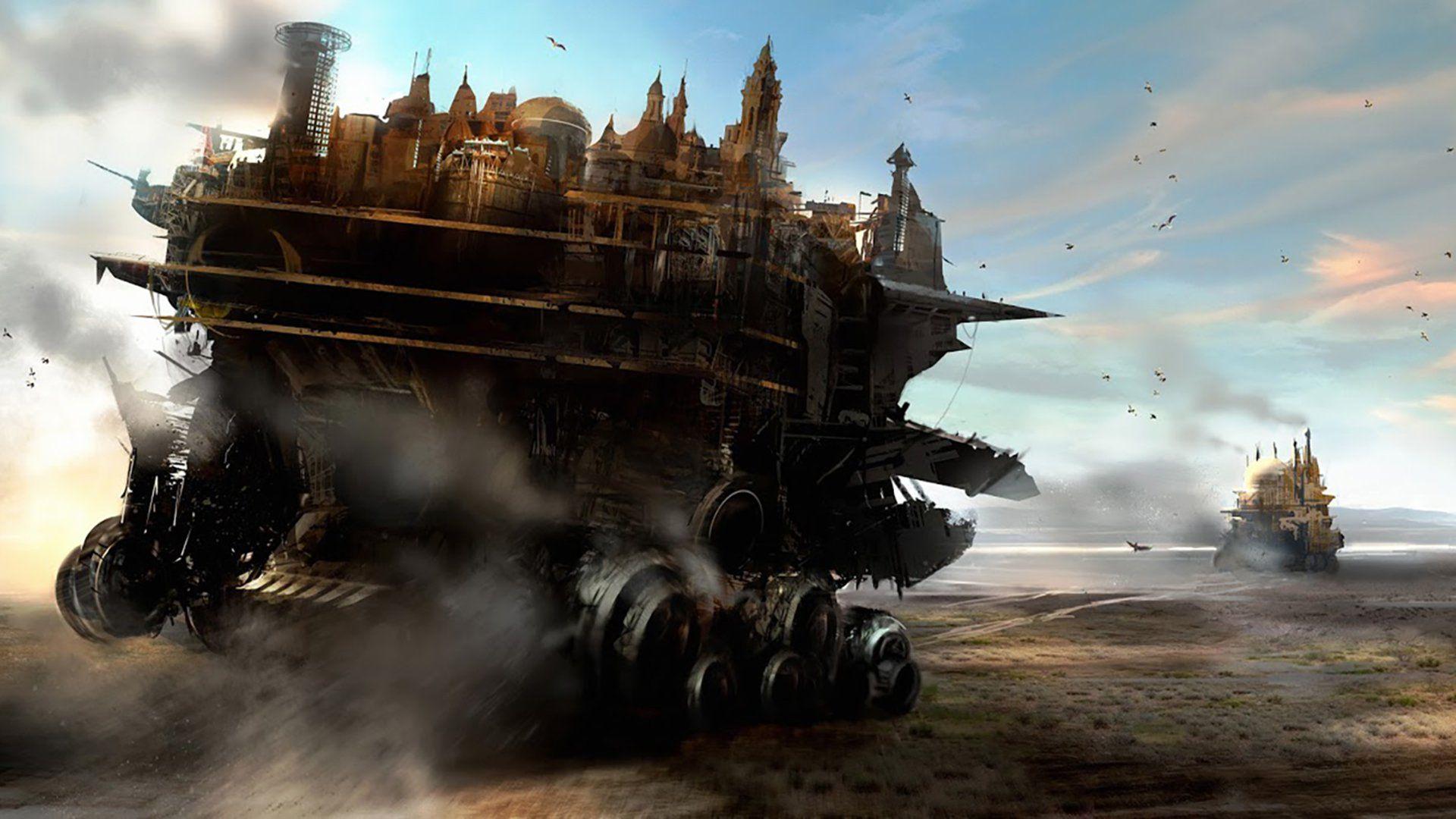 Mortal Engines 2018 Movie Still Hidden Temple Wallpapers